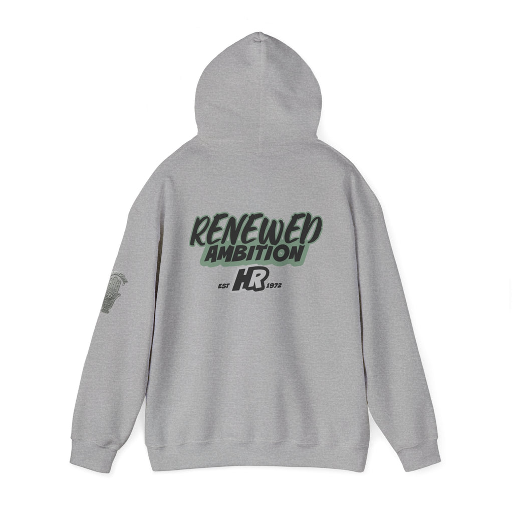 Renewed Ambition HR Hoodie — Sparkle Logo Streetwear Pullover