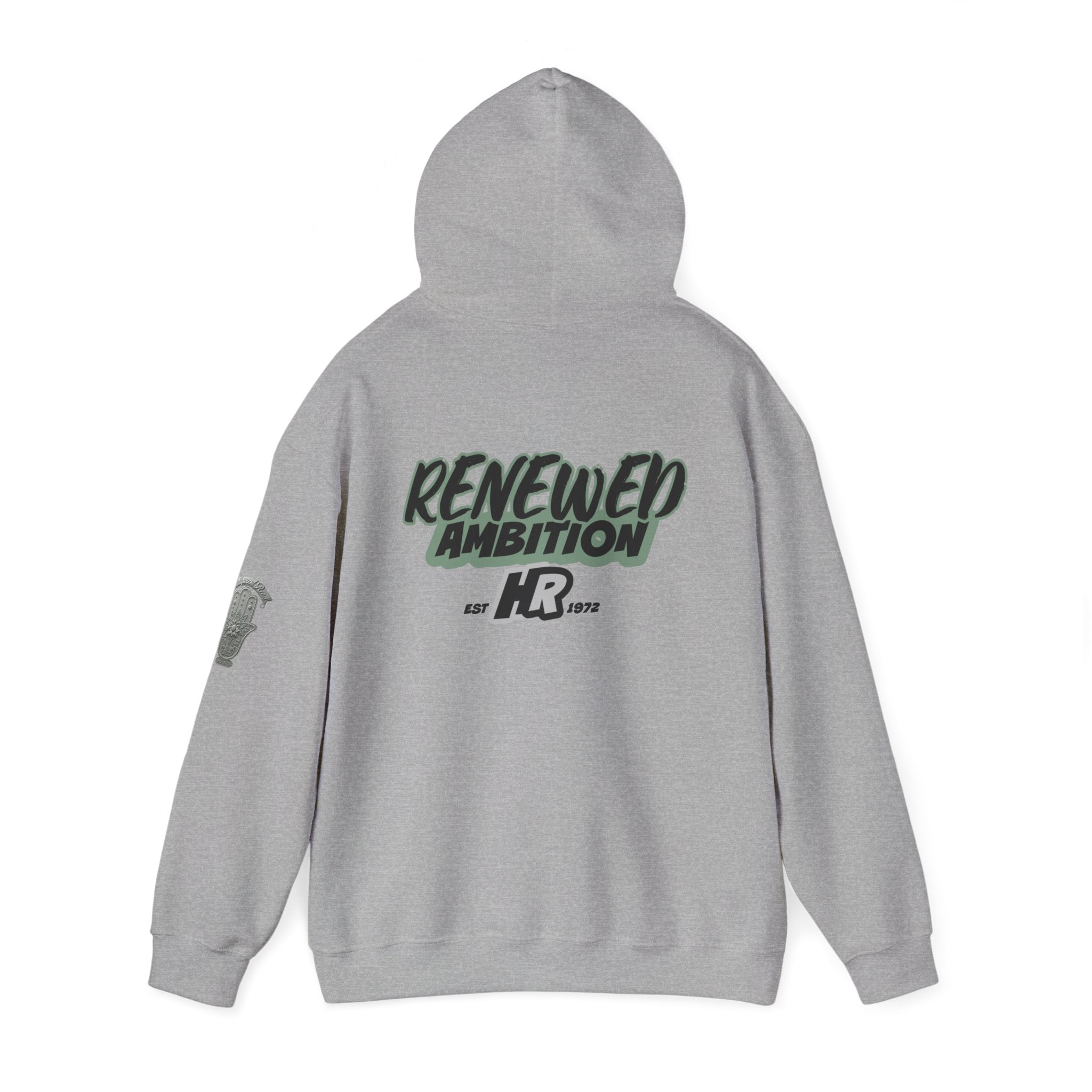 Renewed Ambition HR Hoodie — Sparkle Logo Streetwear Pullover
