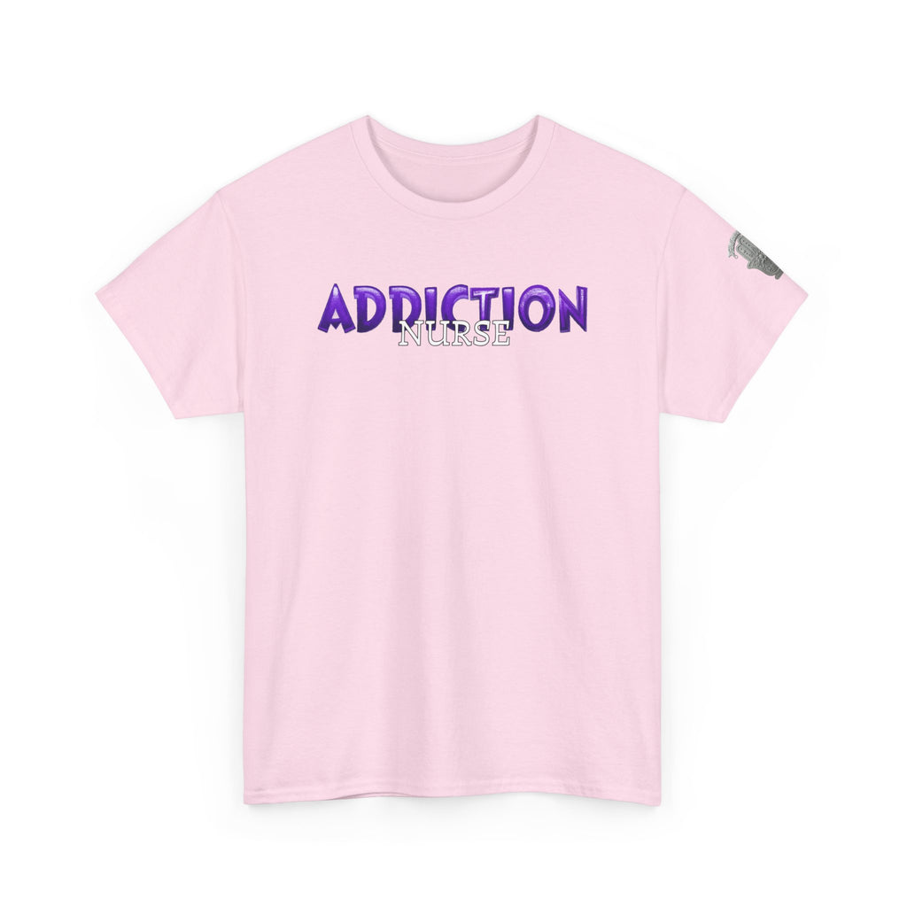 Addiction Nurse Tee  “Progress Not Perfection” Recovery Shirt