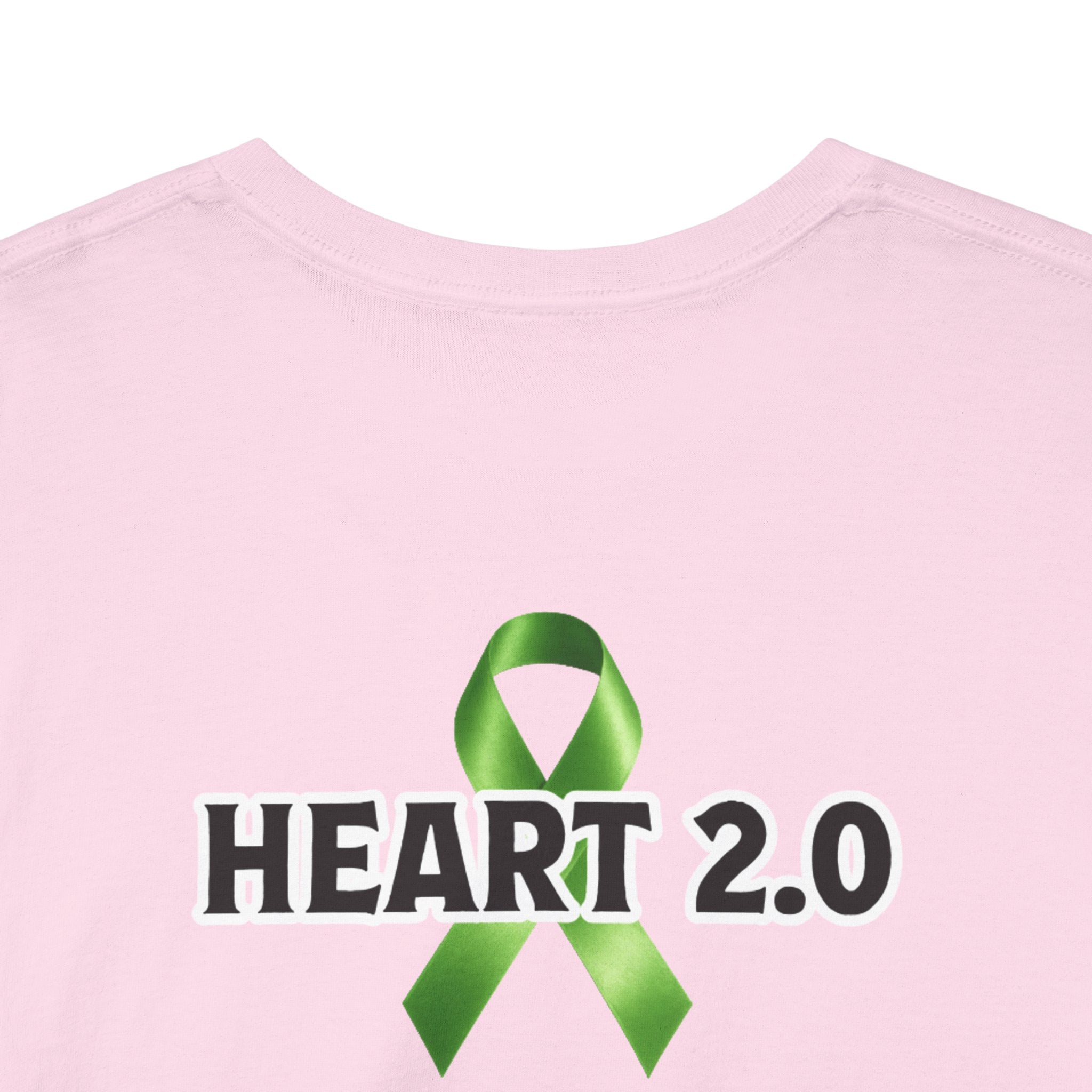 "Upgraded Version / Heart 2.0" Green Ribbon Recovery Tee