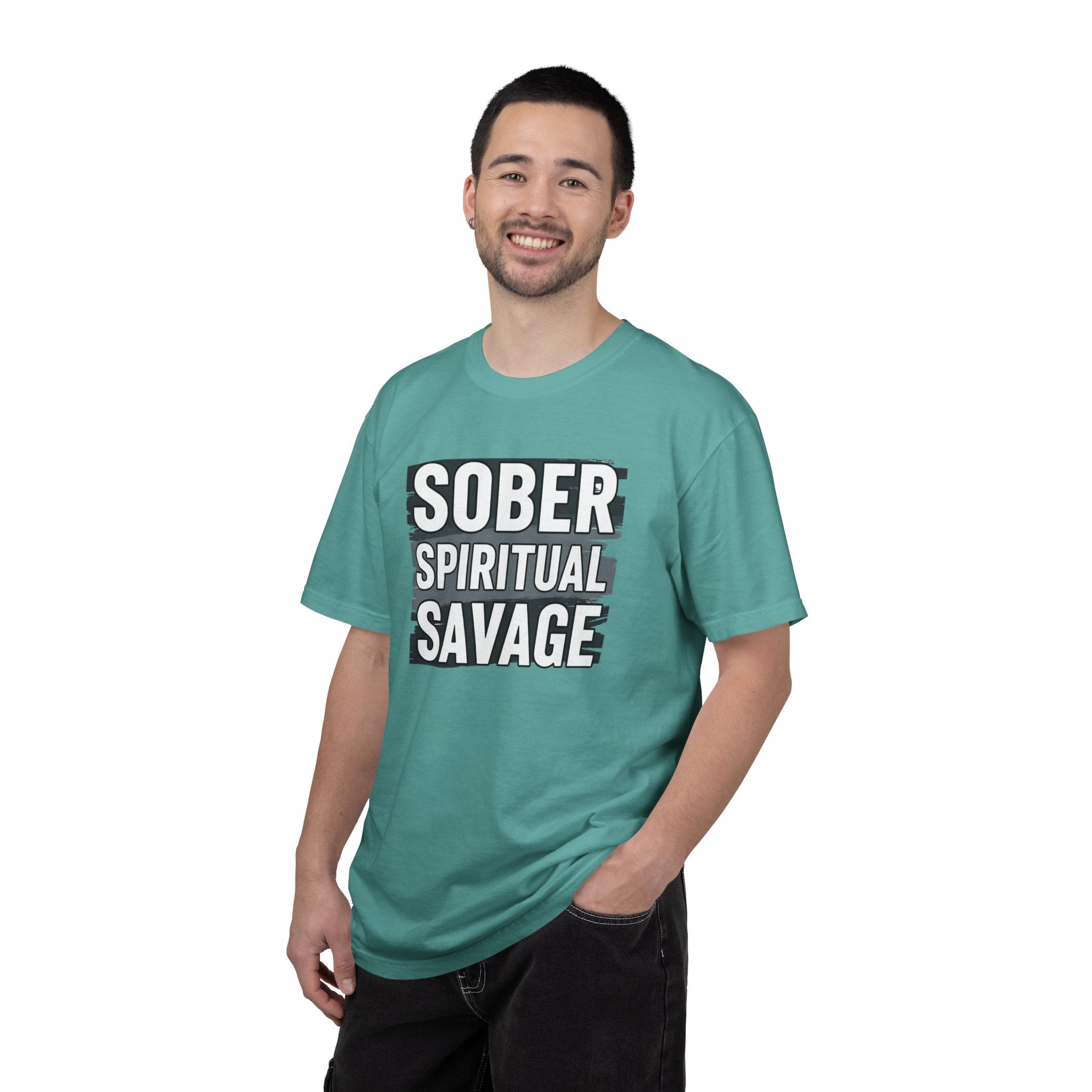 Sober Spiritual Savage T-Shirt