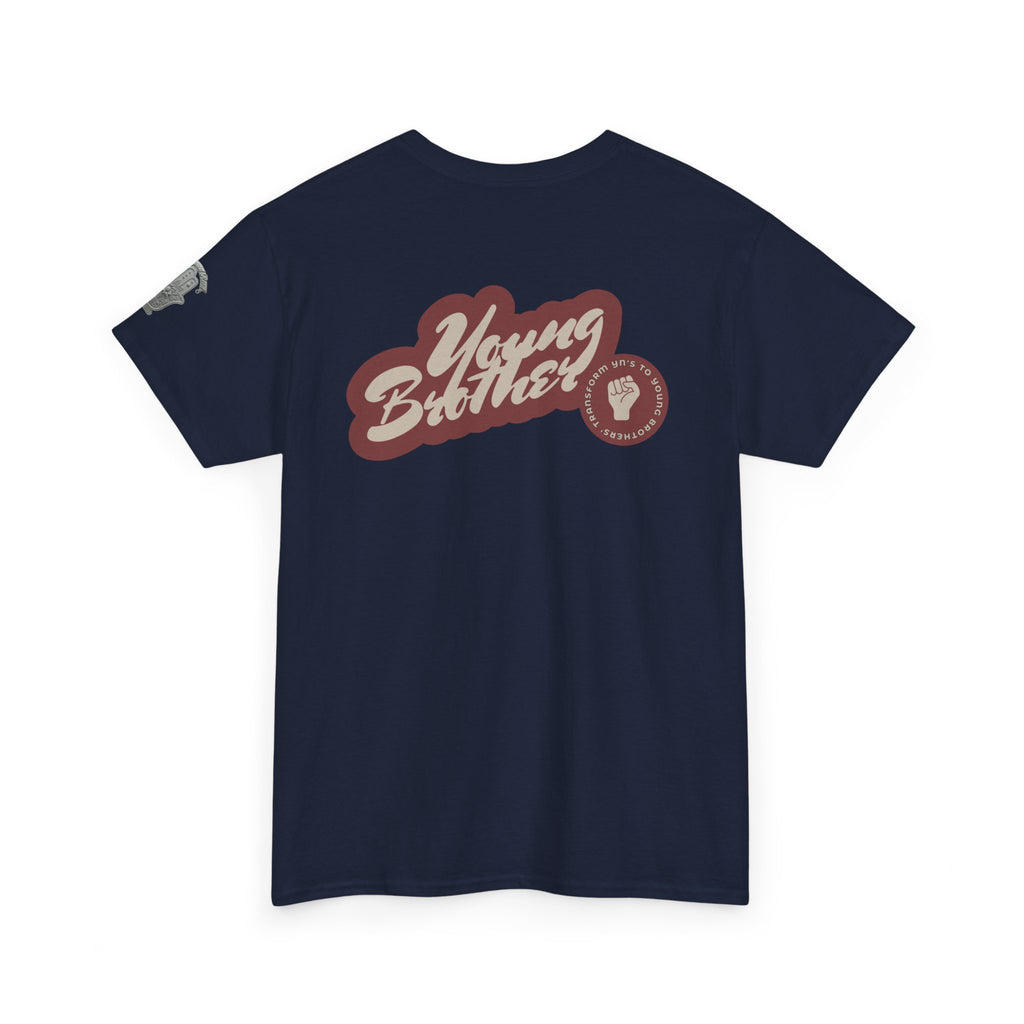 YN's to Yb's Be the Change T Shirt - Retro Script Graphic T-Shirt