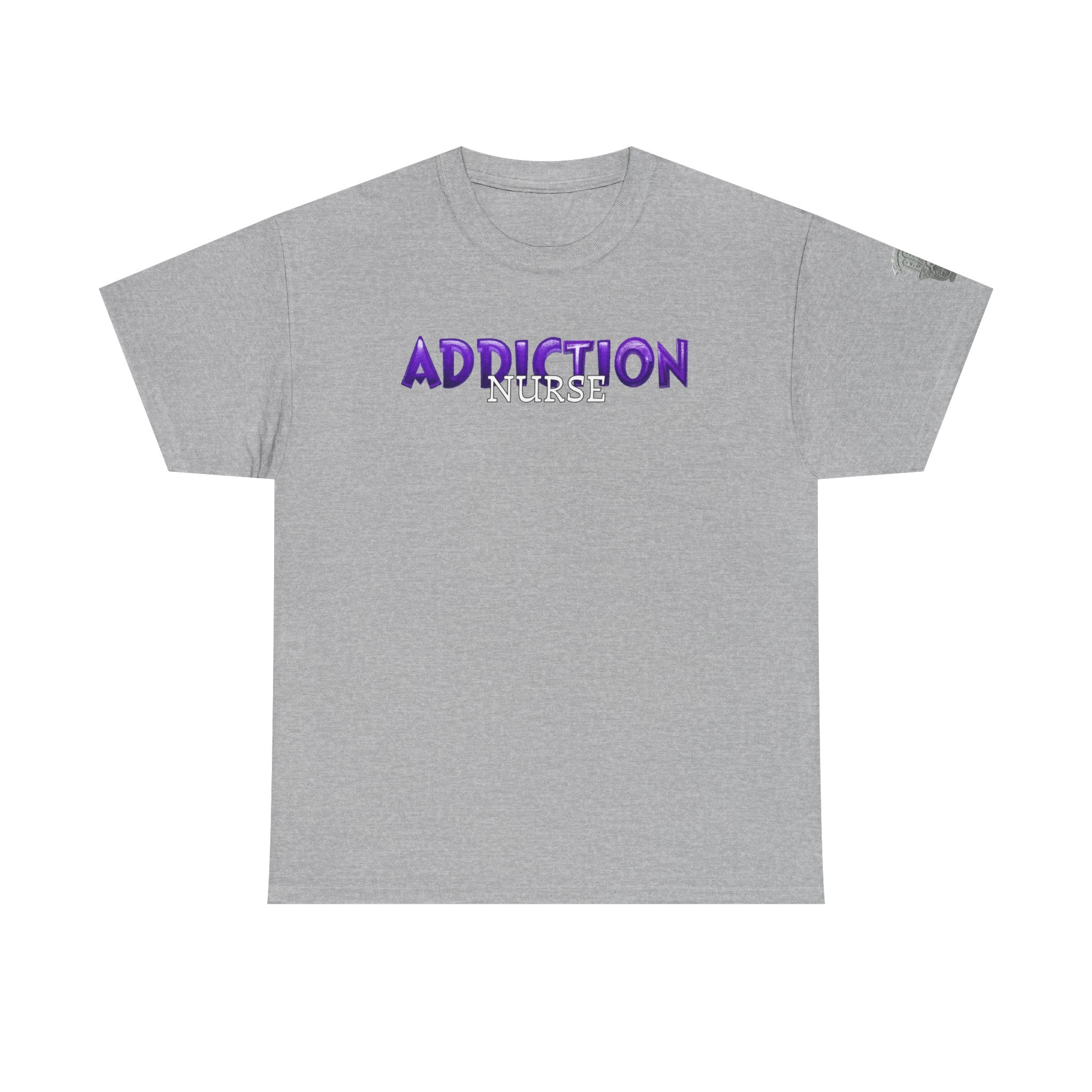 Addiction Nurse Tee  “Progress Not Perfection” Recovery Shirt