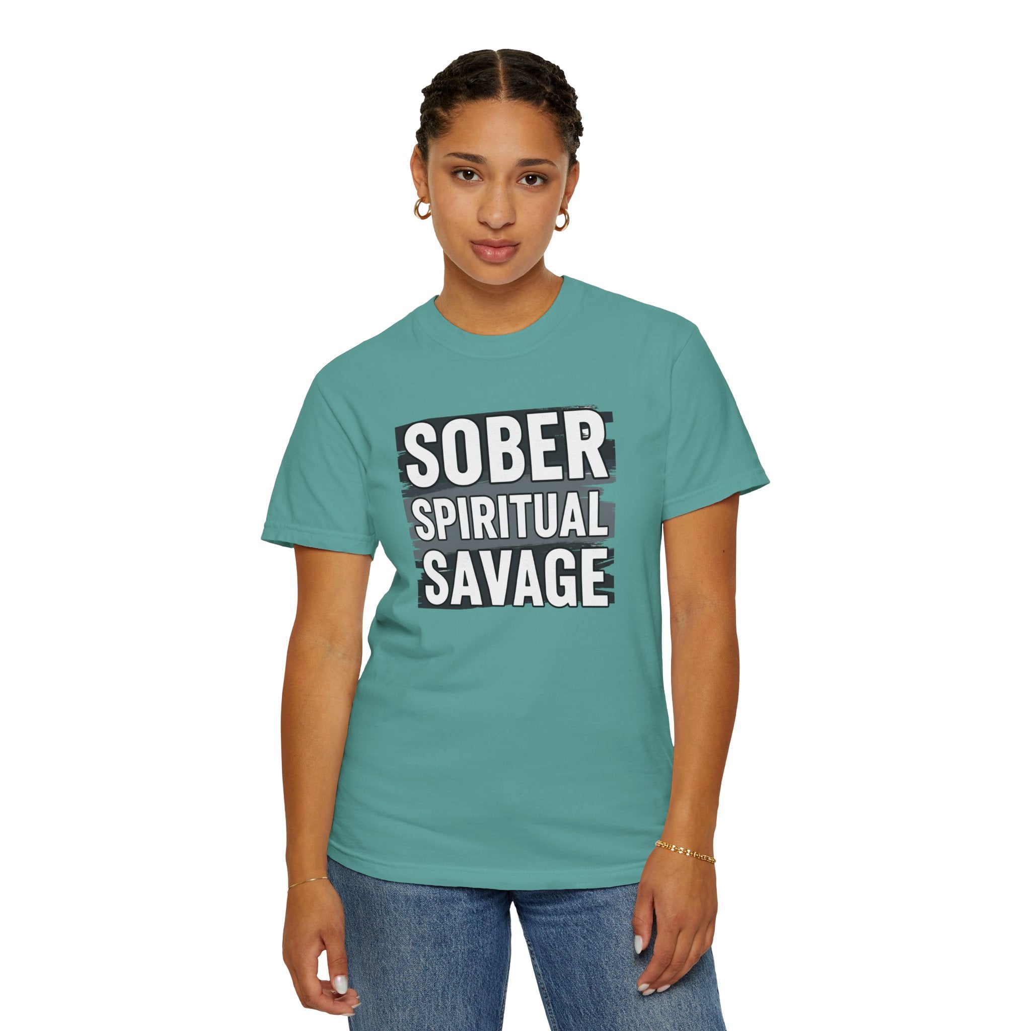 Sober Spiritual Savage T-Shirt