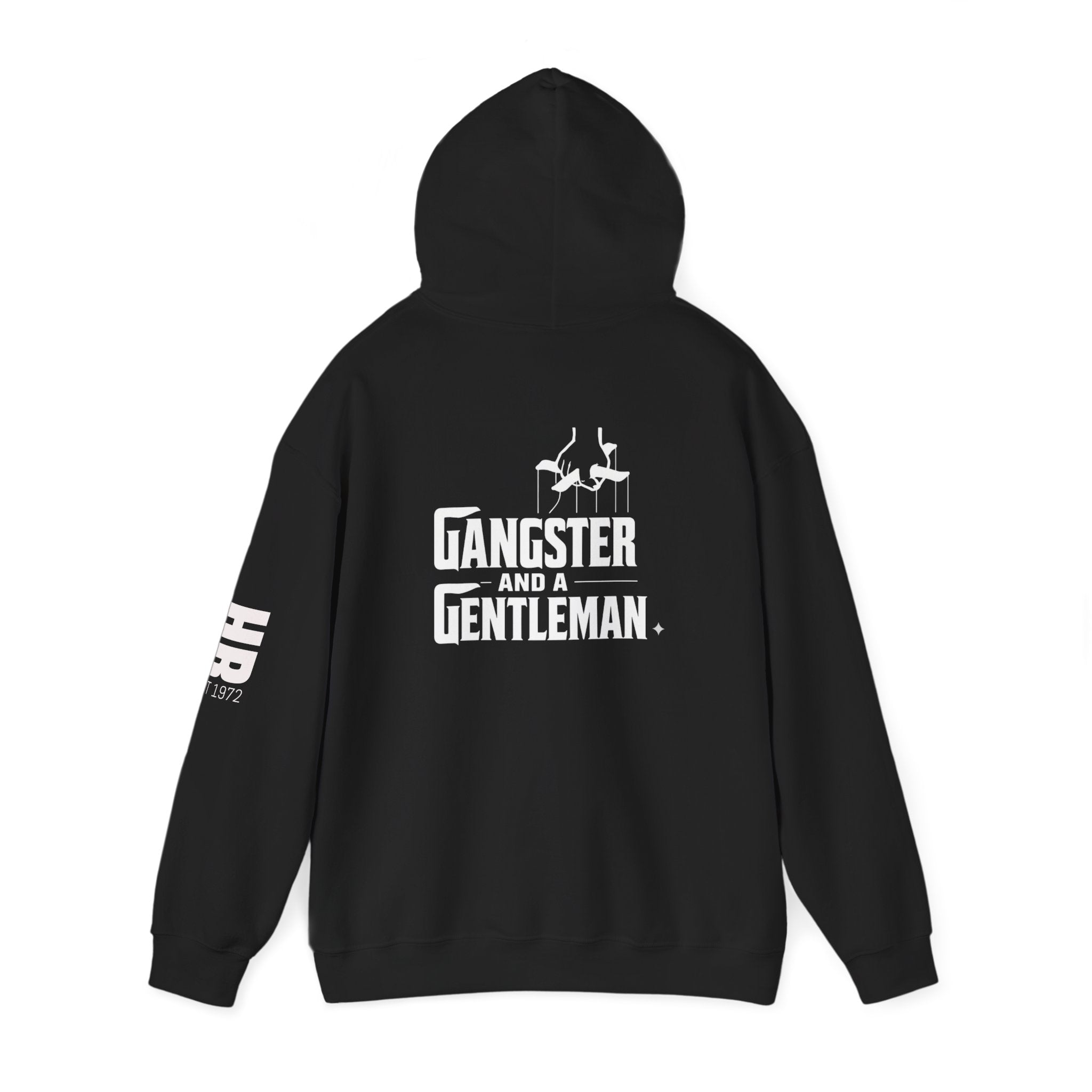 Gangster and a Gentleman Hoodie – Vintage Mafia Logo Pullover