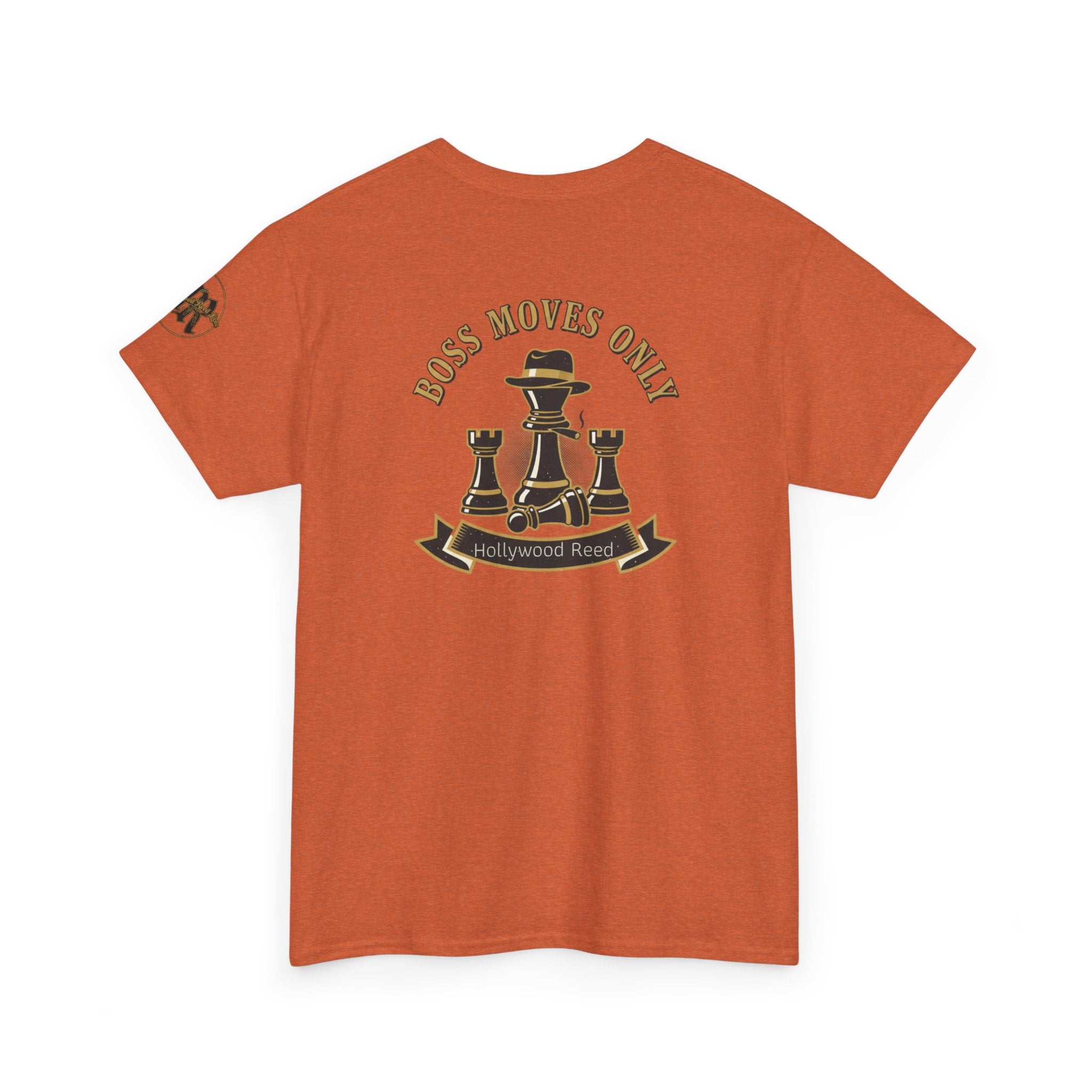 Boss Moves Only Tee — 'Boss Moves Only' Graphic Short-Sleeve T-Shirt for Players & Fans