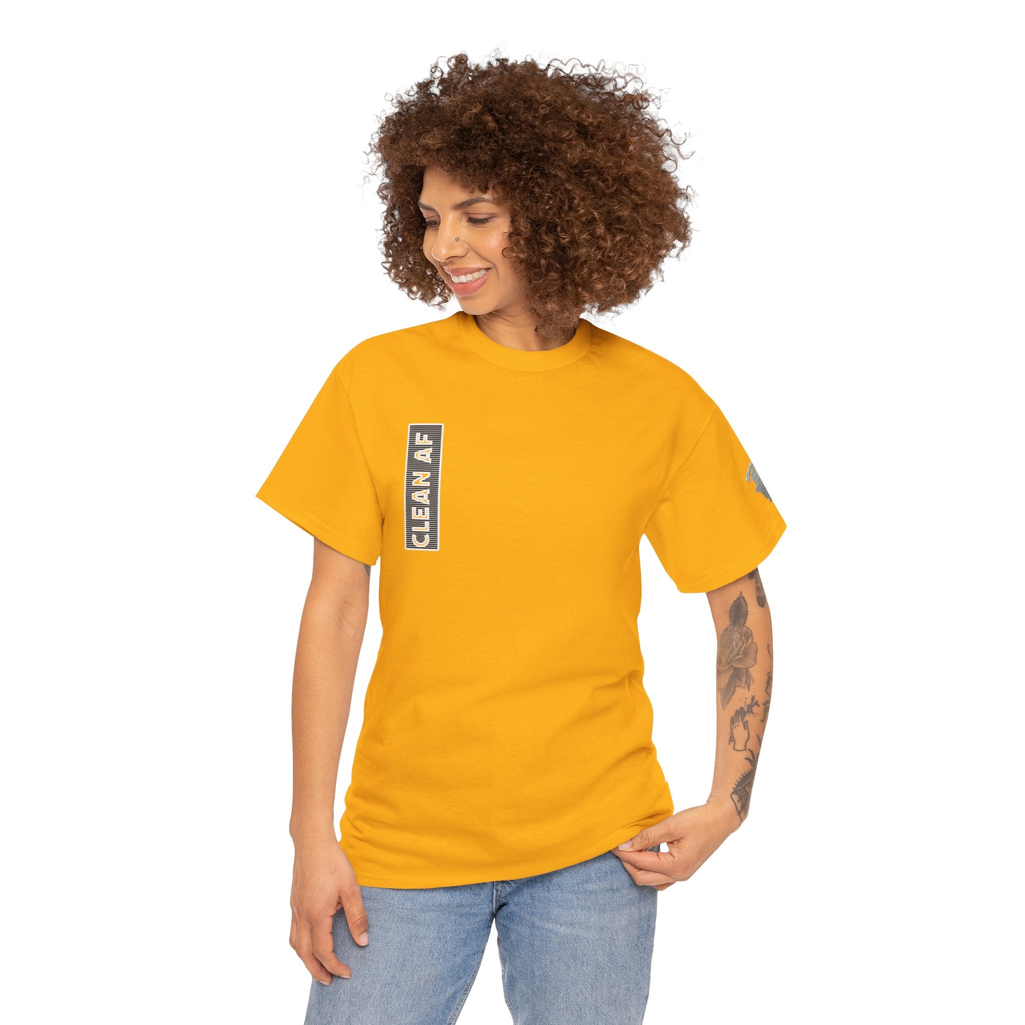 "Clean AF" 12 Steps Recovery Tee (The 12 Fucking Steps)