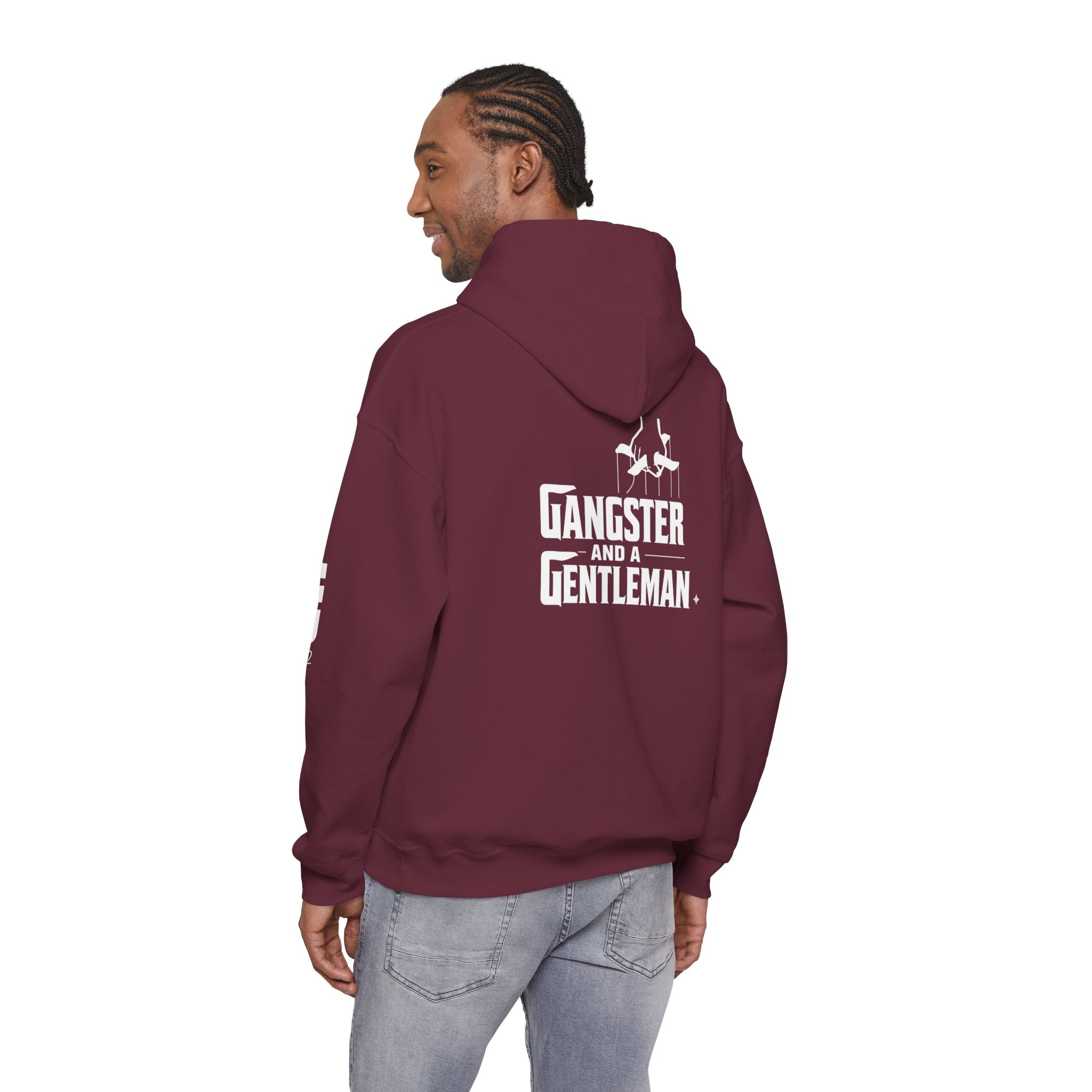 Gangster and a Gentleman Hoodie – Vintage Mafia Logo Pullover