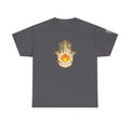 Hamsa Lotus T-Shirt — Spiritual Protection T-Shirt with Lotus and Hamsa Design