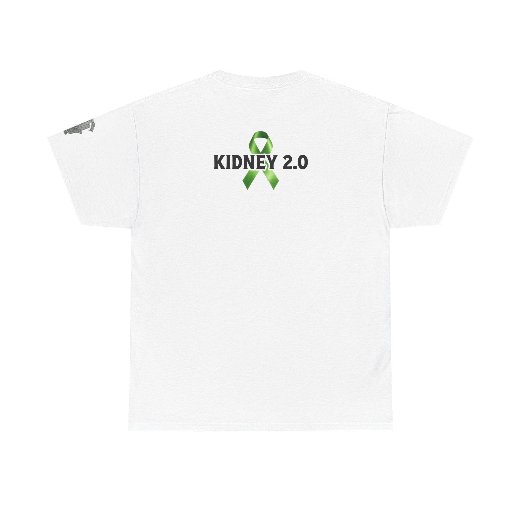 Kidney 2.0 Tee — Upgraded Version Green Ribbon Kidney Transplant Support Shirt