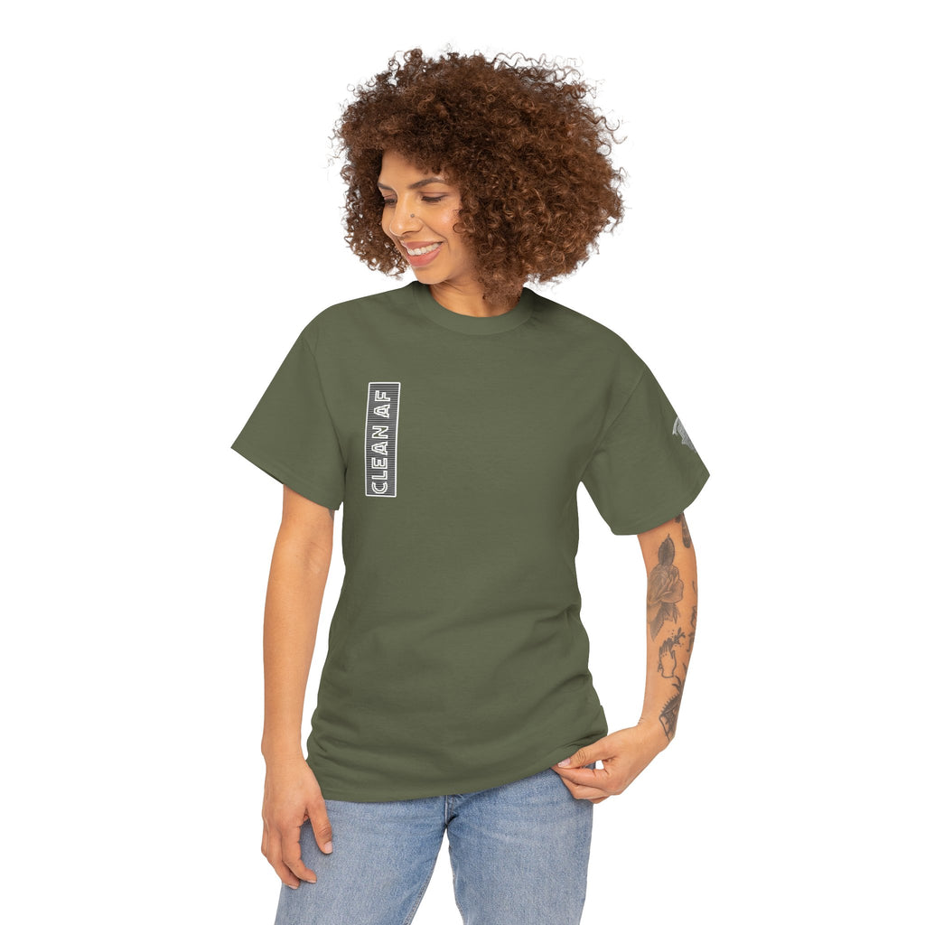 "Clean AF" 12 Steps Recovery Tee (The 12 Fucking Steps)