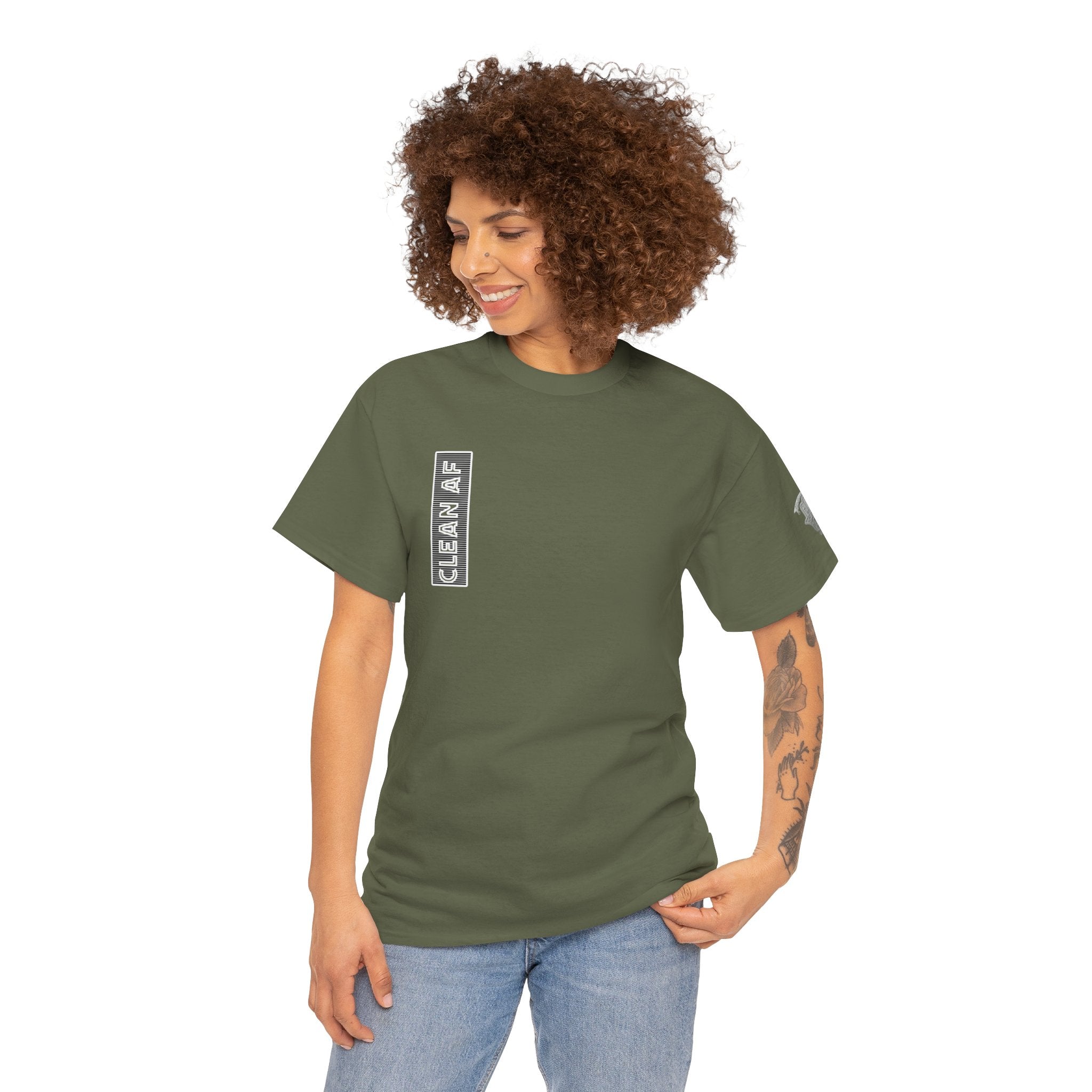 "Clean AF" 12 Steps Recovery Tee (The 12 Fucking Steps)
