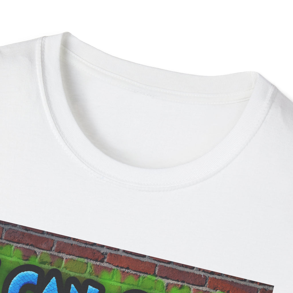 Graffiti Inspirational T-Shirt — "I Can Only Keep What I Have By Giving It Away"