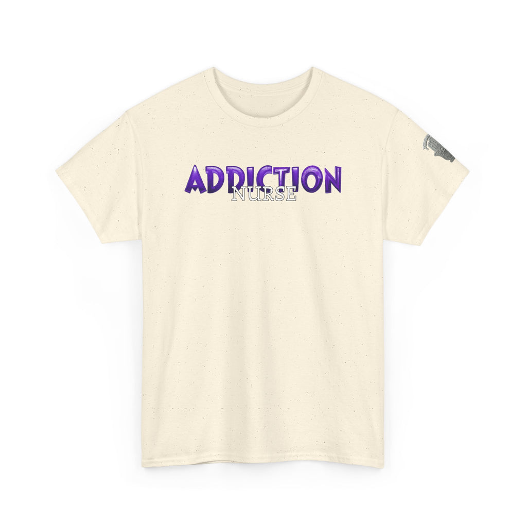 Addiction Nurse Tee  “Progress Not Perfection” Recovery Shirt