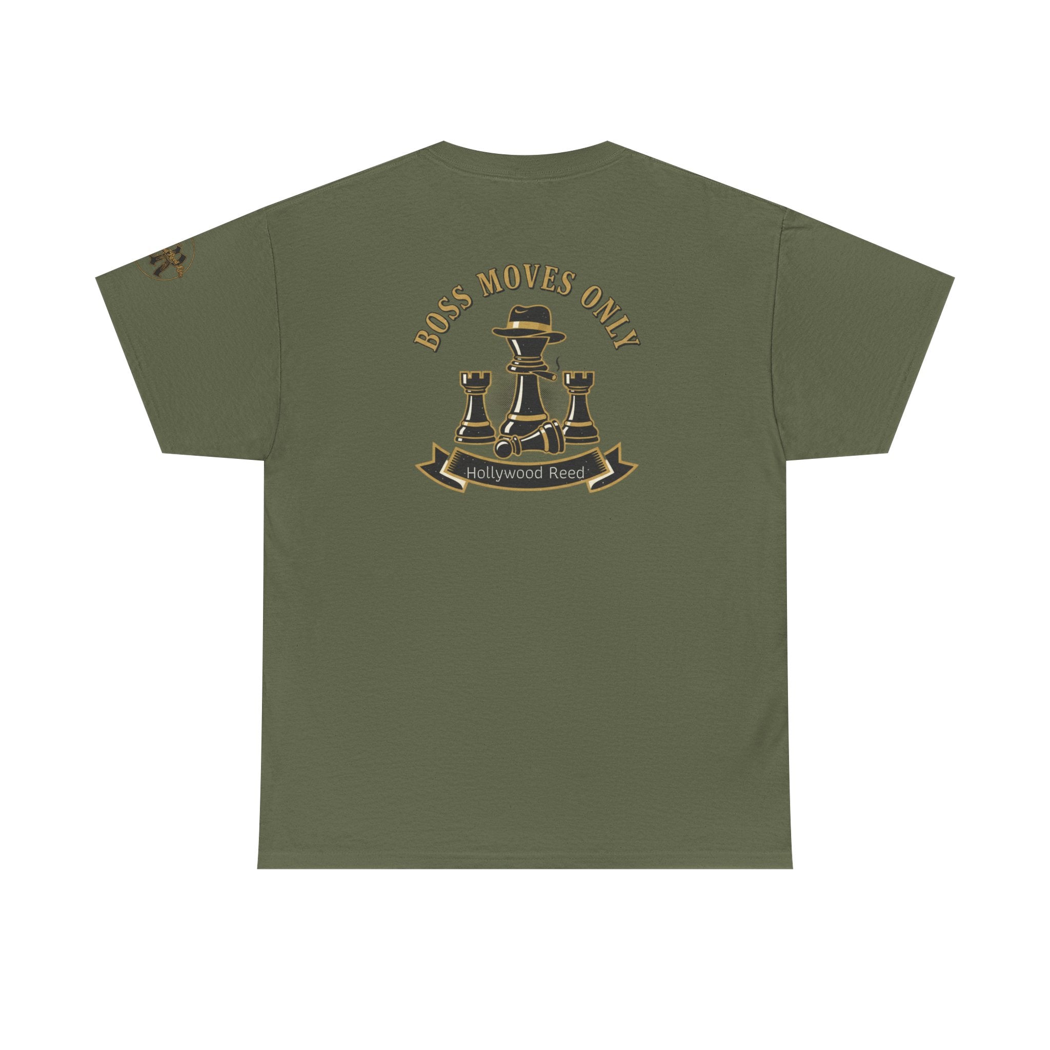 Boss Moves Only Tee — 'Boss Moves Only' Graphic Short-Sleeve T-Shirt for Players & Fans