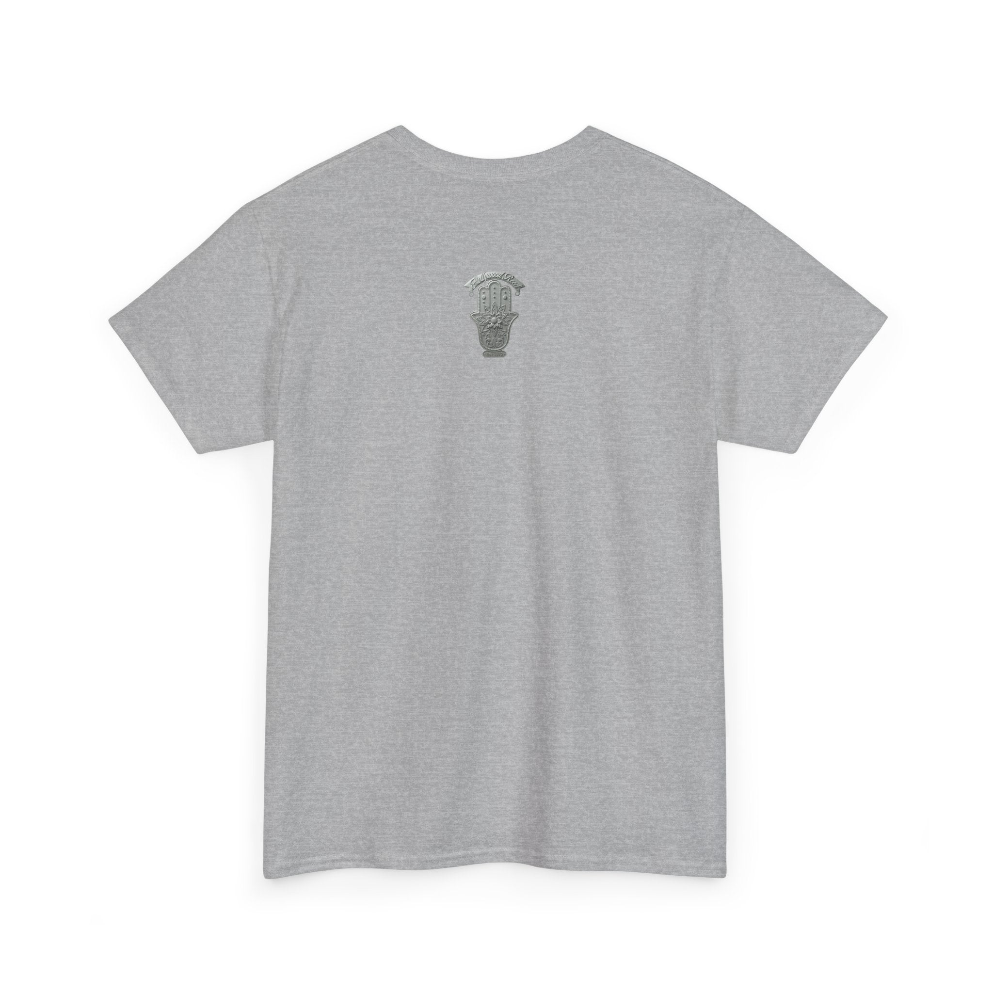 The Hollywood Reed Logo Hamsa Hand Tee — Protective Amulet Graphic T‑Shirt