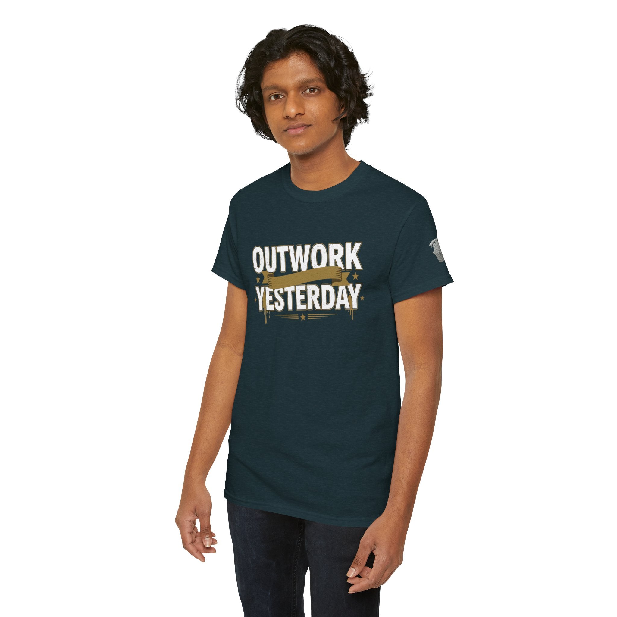 Outwork Yesterday Motivational T-Shirt
