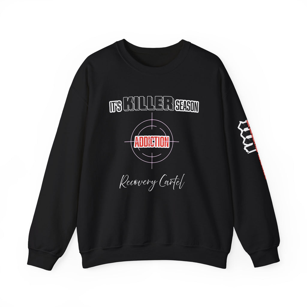 Killer Season Sweatshirt- from the Recovery Cartel Line