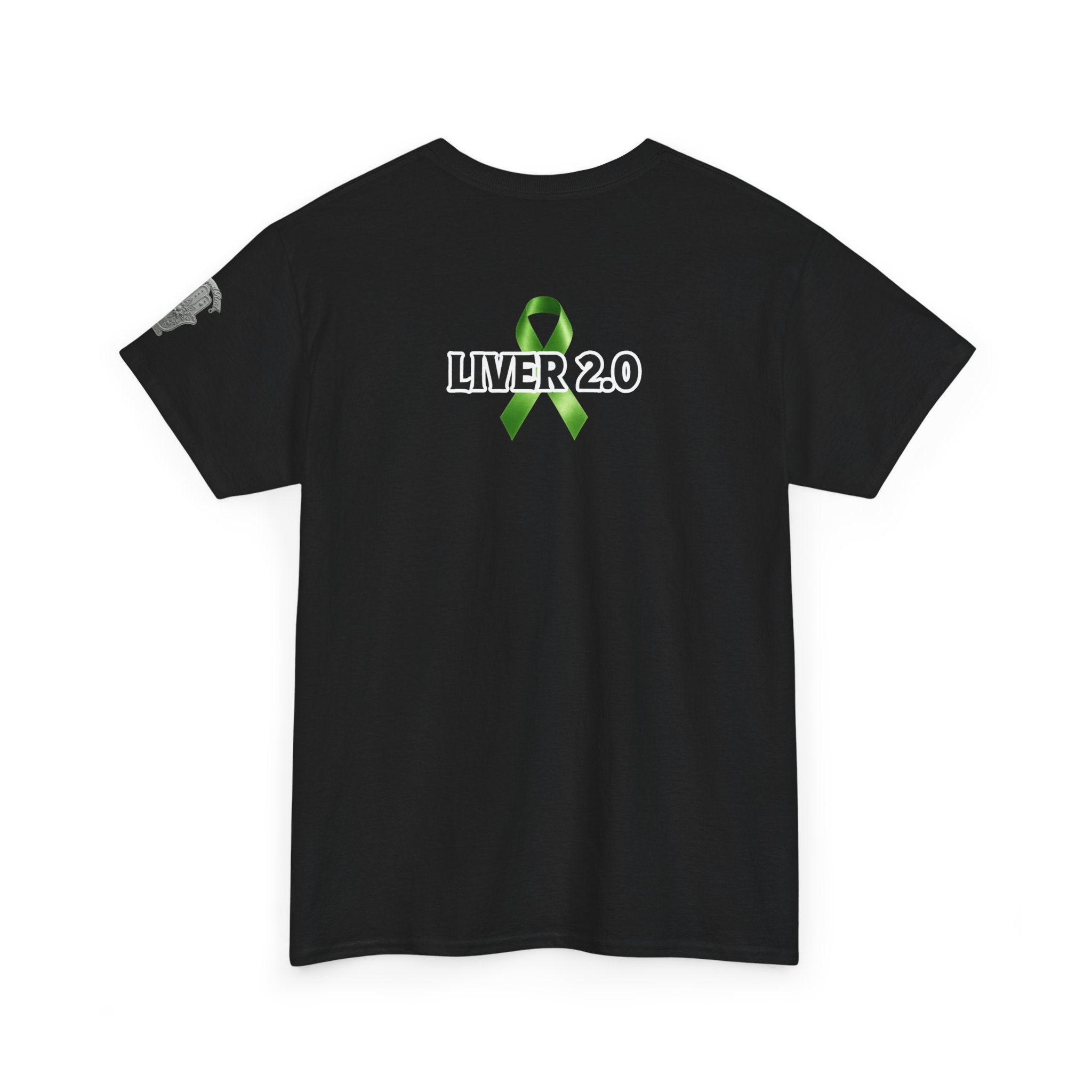 Liver 2.0 Tee — 'Upgraded Version' Green Awareness Ribbon Shirt