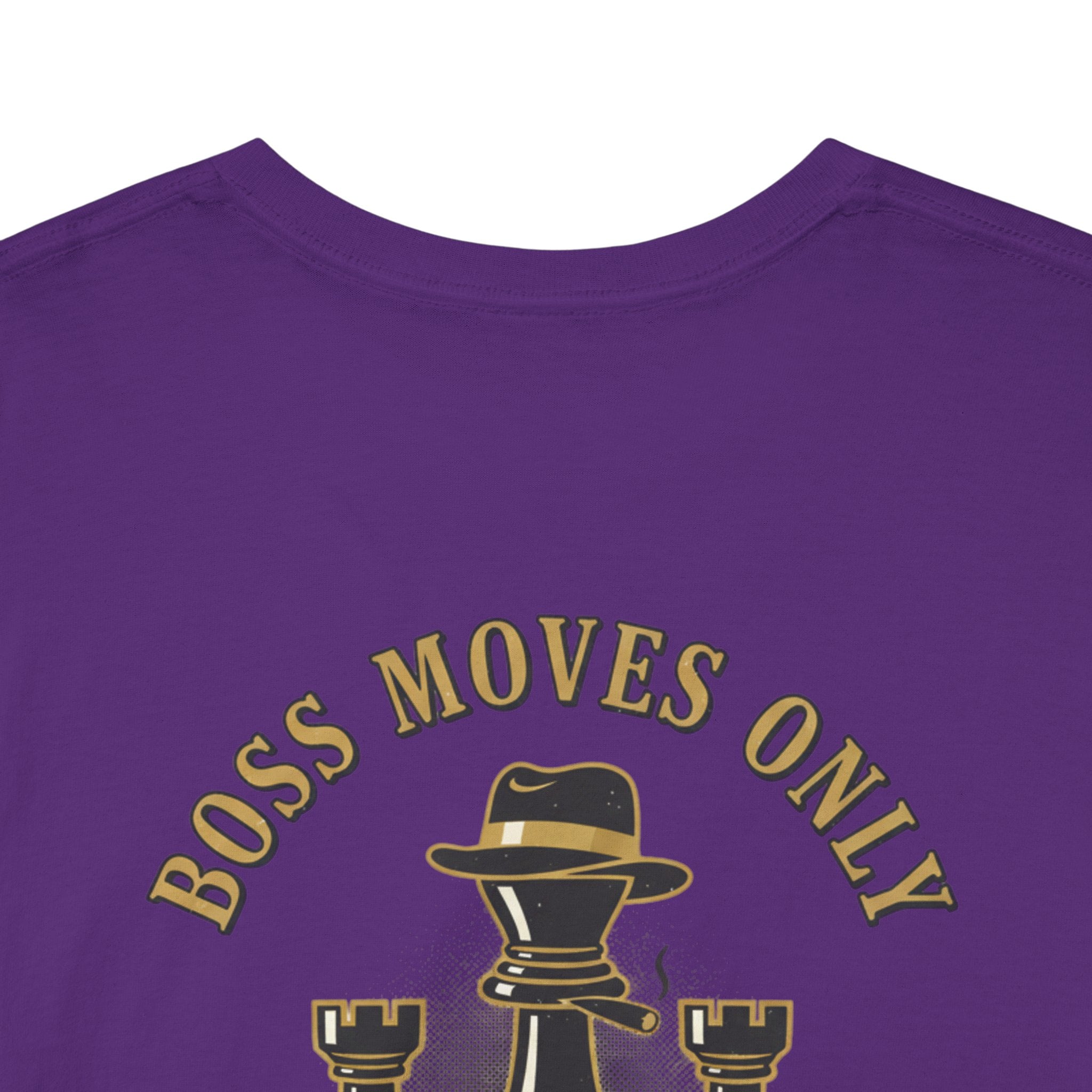 Boss Moves Only Tee — 'Boss Moves Only' Graphic Short-Sleeve T-Shirt for Players & Fans