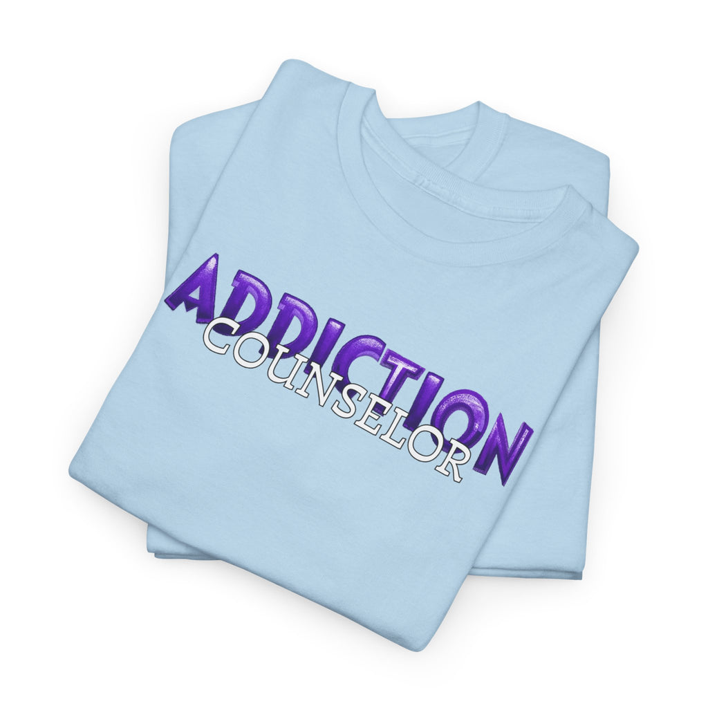 Addiction Counselor— "Progress Not Perfection" Motivational Shirt