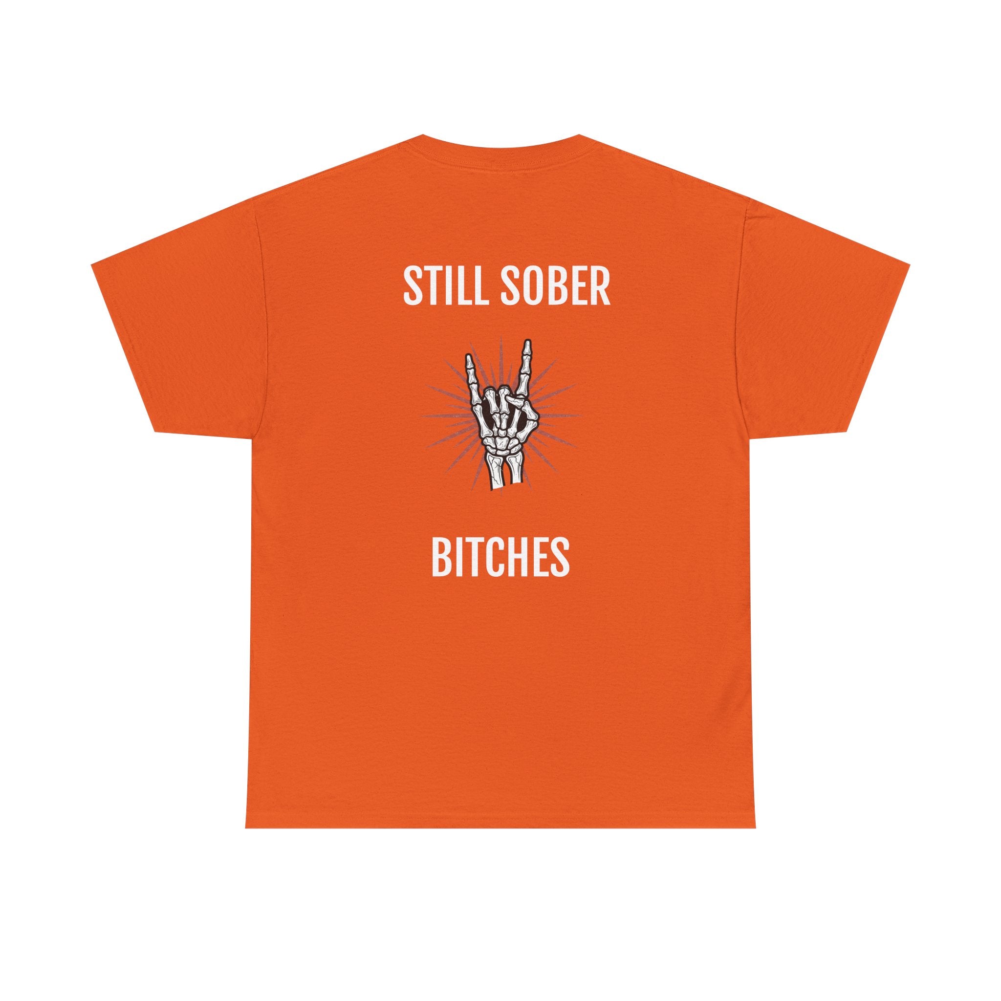 Sober Pride Tee — "Proud to Be Sober and Letting Bitches Know"