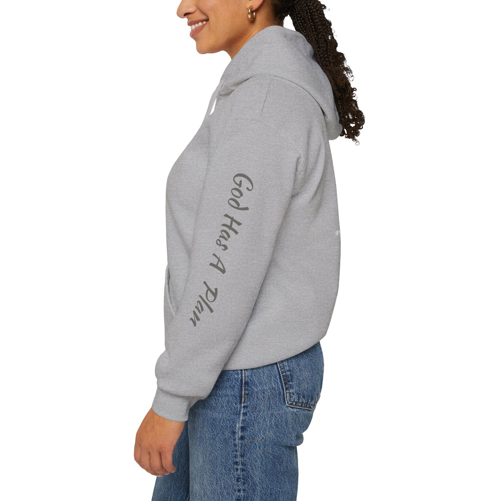 God Has a Plan Hoodie — Inspirational Faith Graphic Pullover
