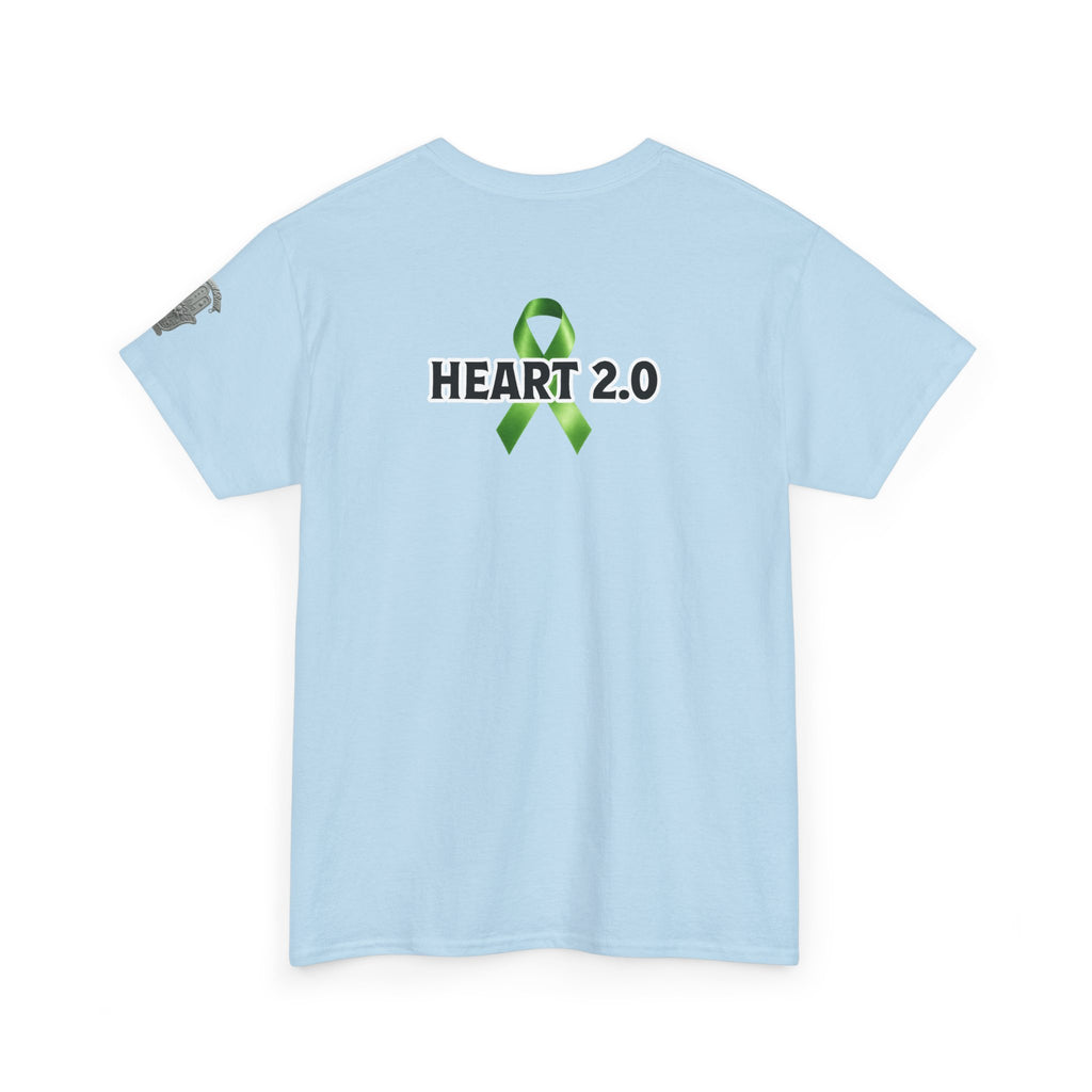 "Upgraded Version / Heart 2.0" Green Ribbon Recovery Tee