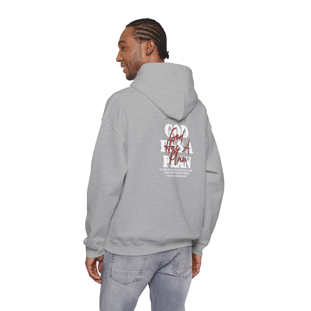 God Has a Plan Hoodie — Inspirational Faith Graphic Pullover