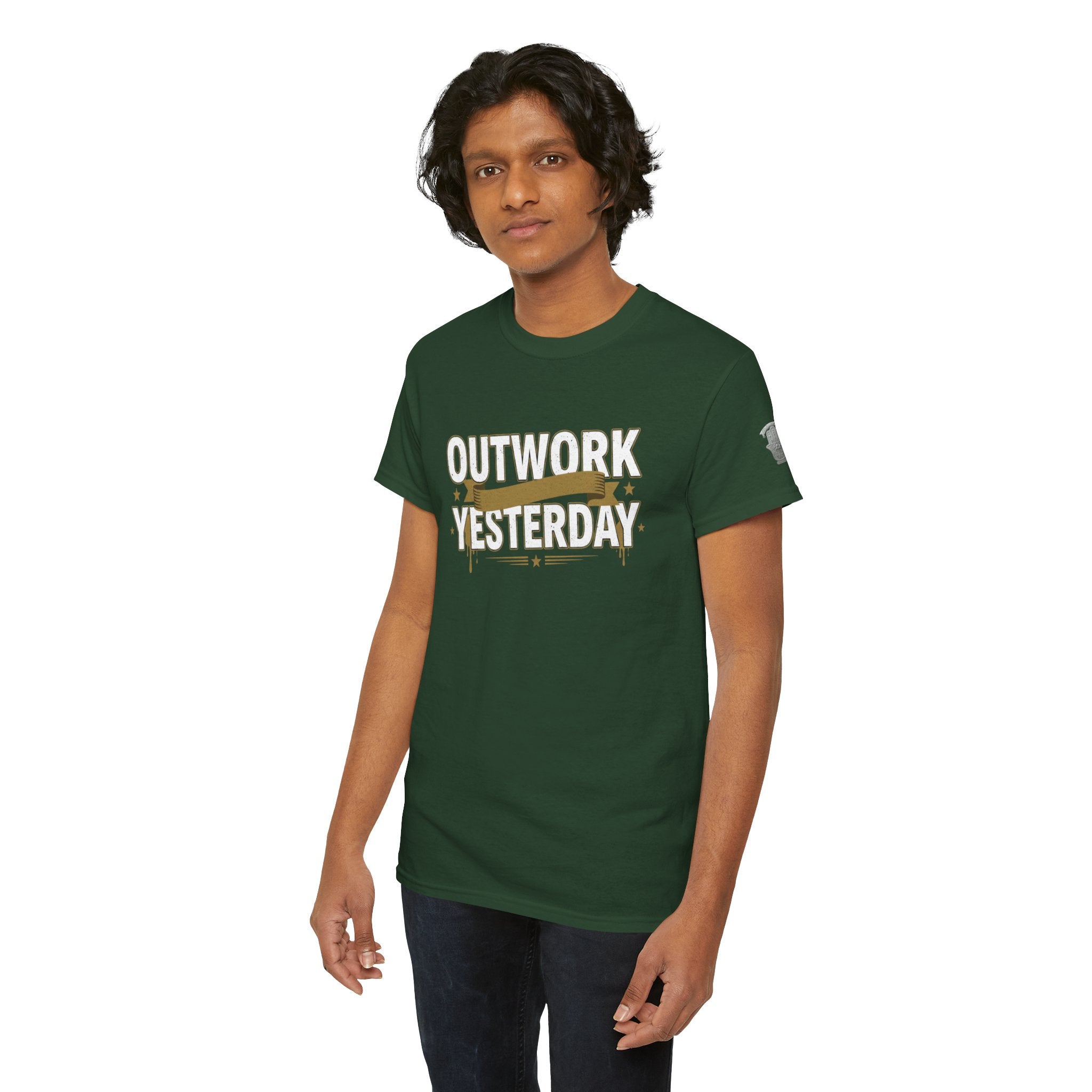 Outwork Yesterday Motivational T-Shirt