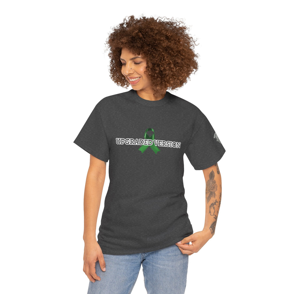 "Upgraded Version / Heart 2.0" Green Ribbon Recovery Tee