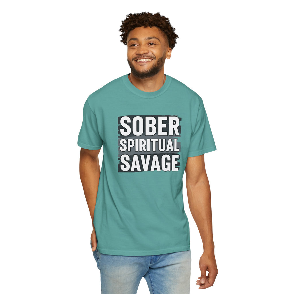 Sober Spiritual Savage T-Shirt
