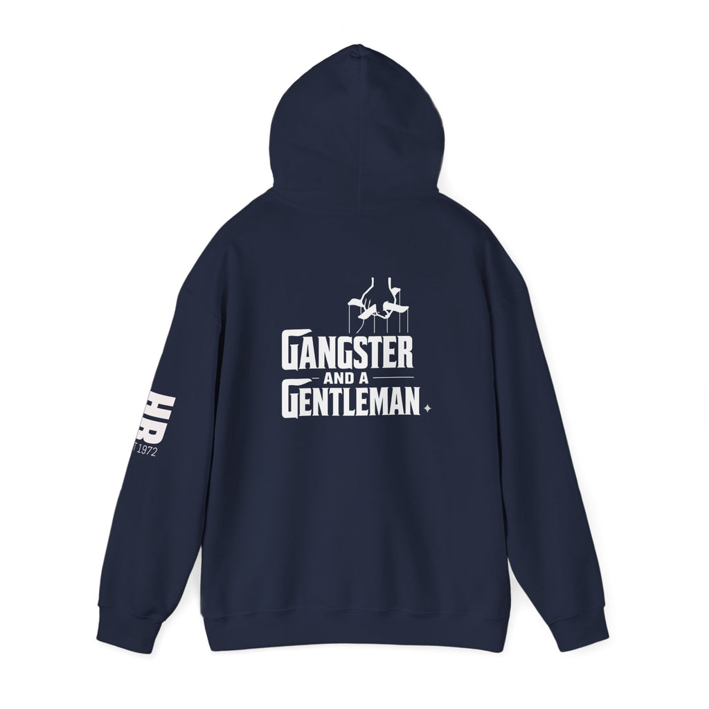 Gangster and a Gentleman Hoodie – Vintage Mafia Logo Pullover