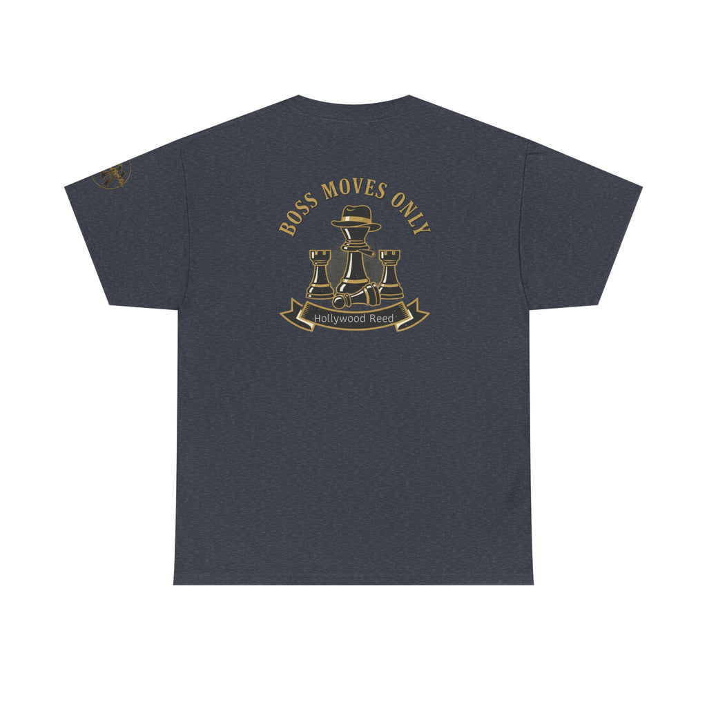 Boss Moves Only Tee — 'Boss Moves Only' Graphic Short-Sleeve T-Shirt for Players & Fans