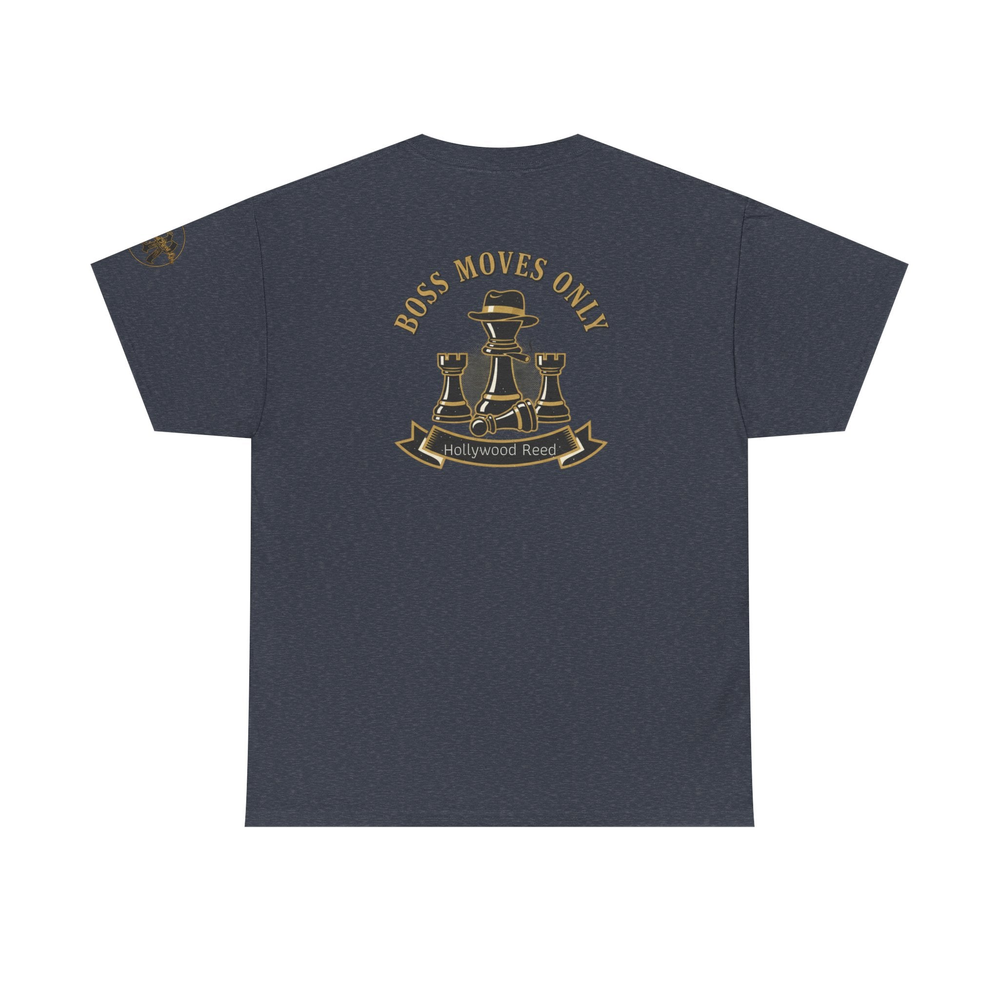 Boss Moves Only Tee — 'Boss Moves Only' Graphic Short-Sleeve T-Shirt for Players & Fans