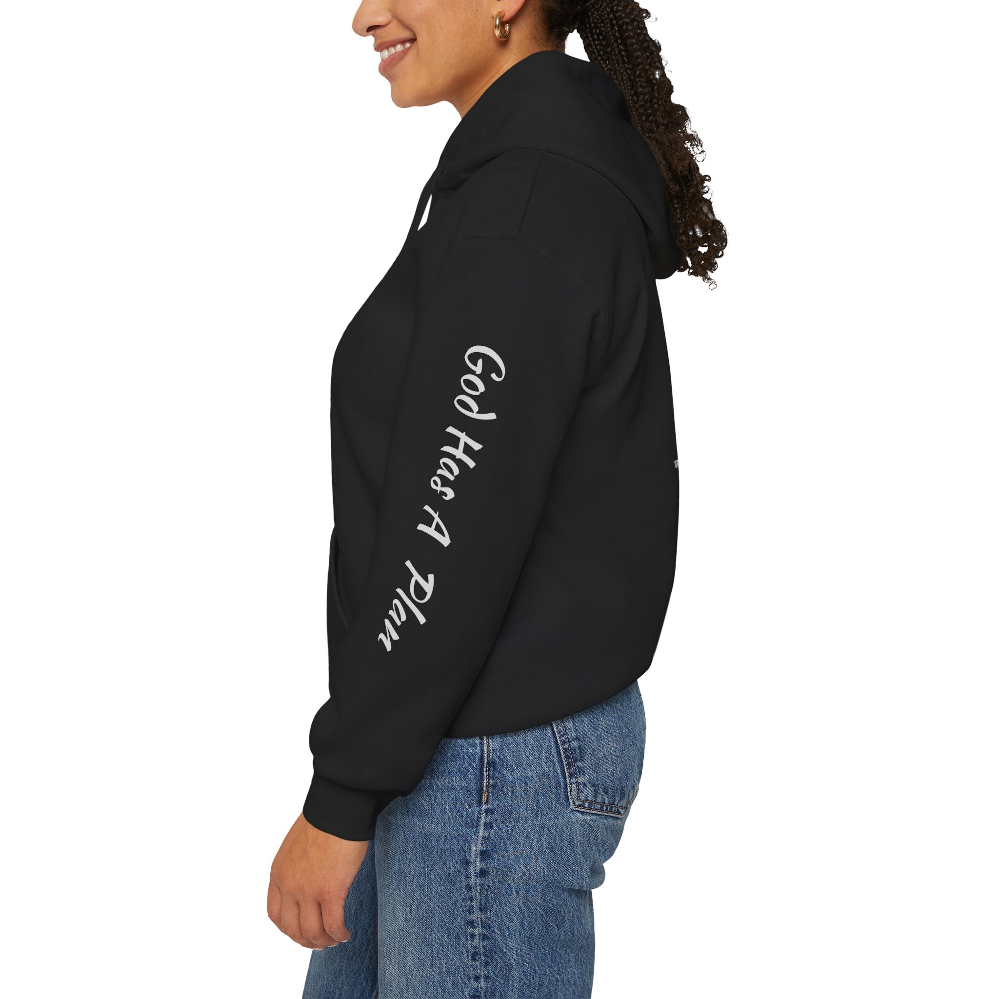 God Has a Plan Hoodie — Inspirational Faith Graphic Pullover