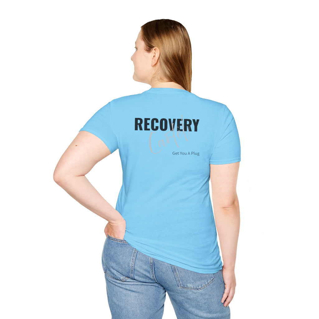 Still Here Tee - Inspiration Recovery T Shirt from Recovery Cartel