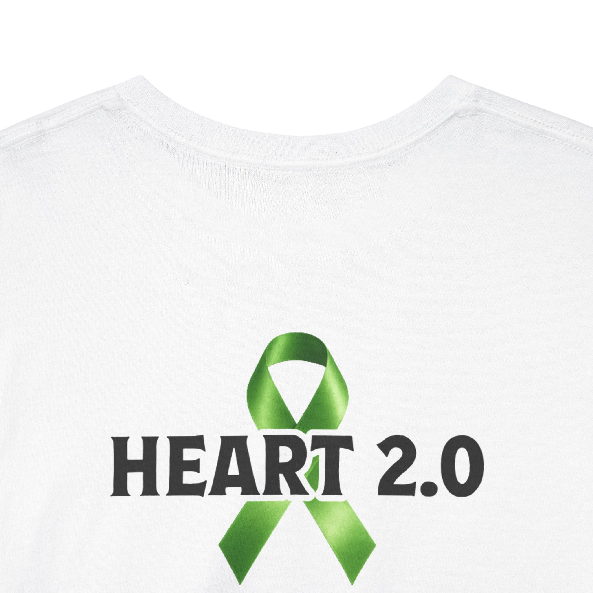 "Upgraded Version / Heart 2.0" Green Ribbon Recovery Tee