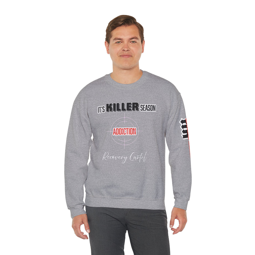 Killer Season Sweatshirt- from the Recovery Cartel Line