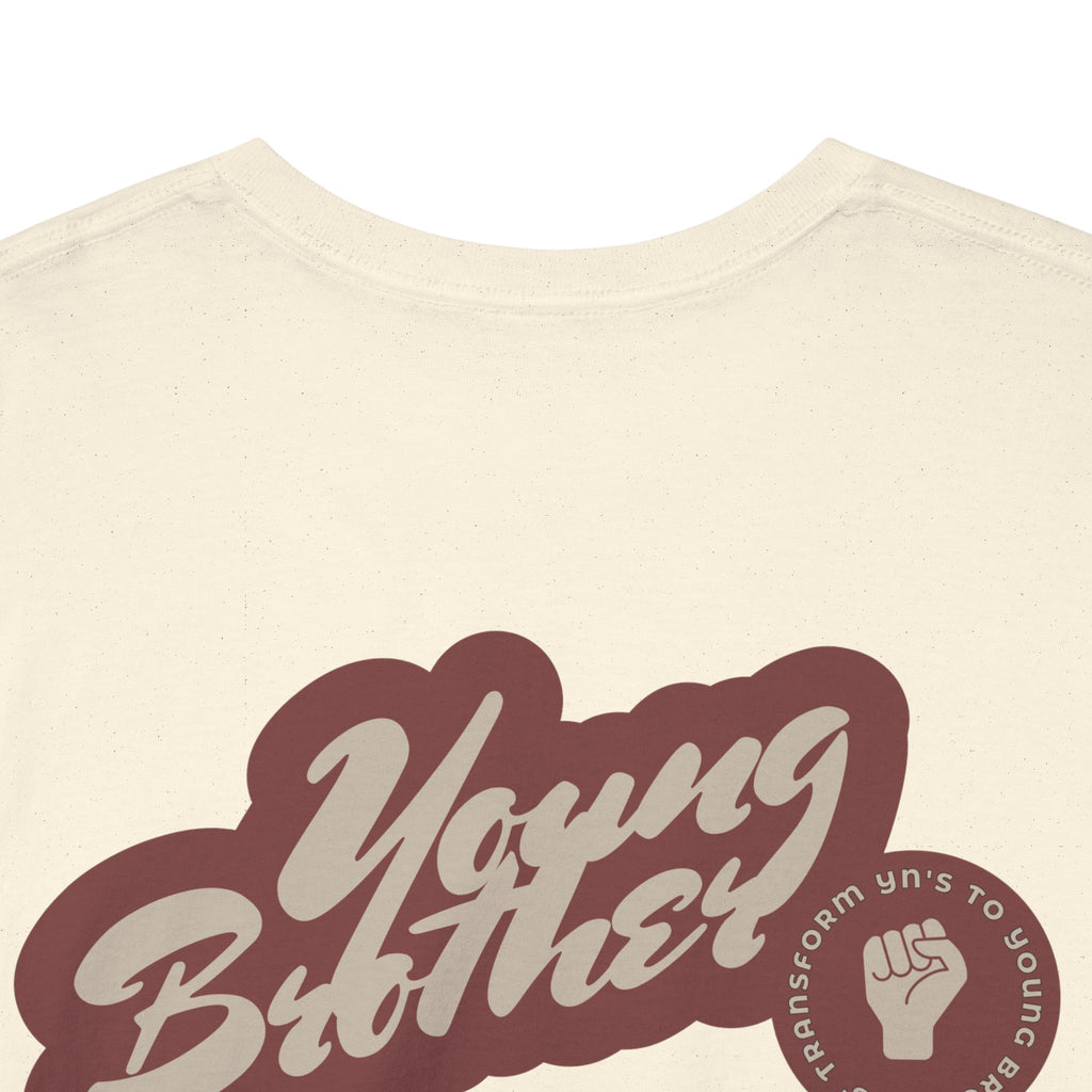 YN's to Yb's Be the Change T Shirt - Retro Script Graphic T-Shirt