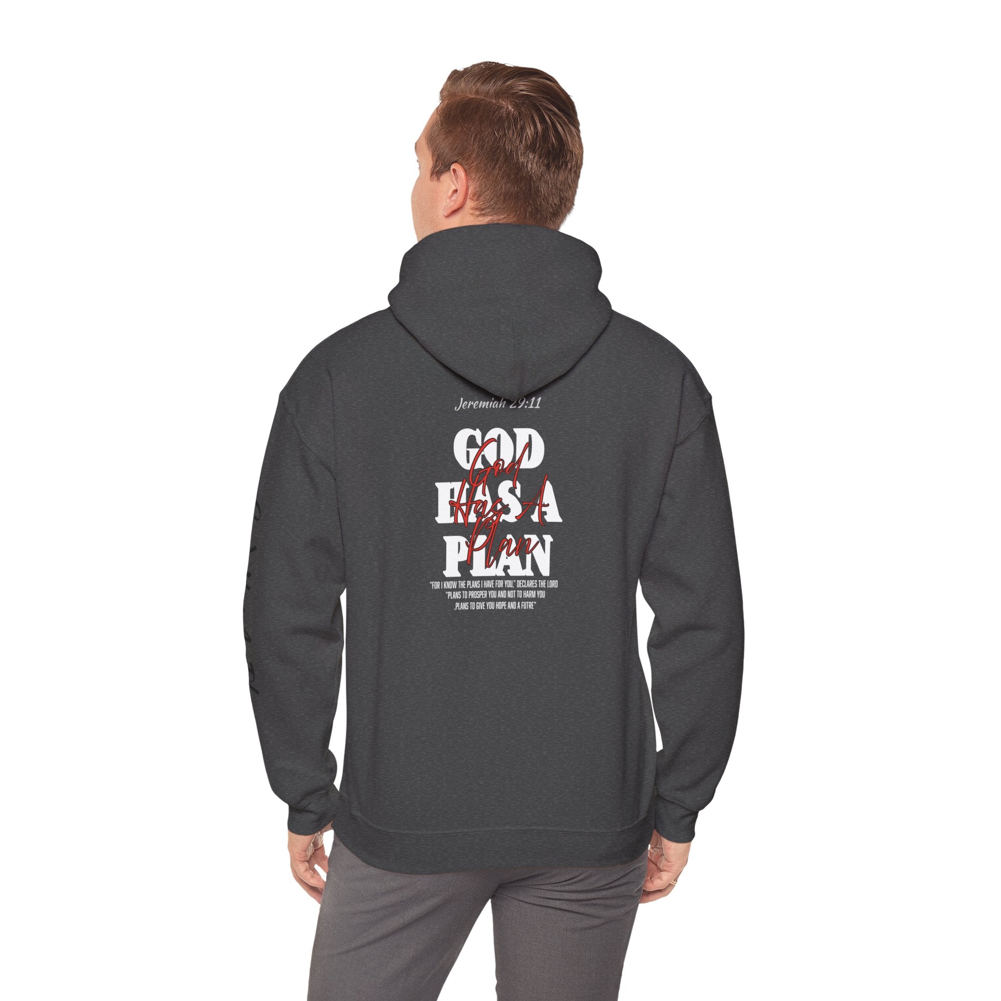 God Has a Plan Hoodie — Inspirational Faith Graphic Pullover