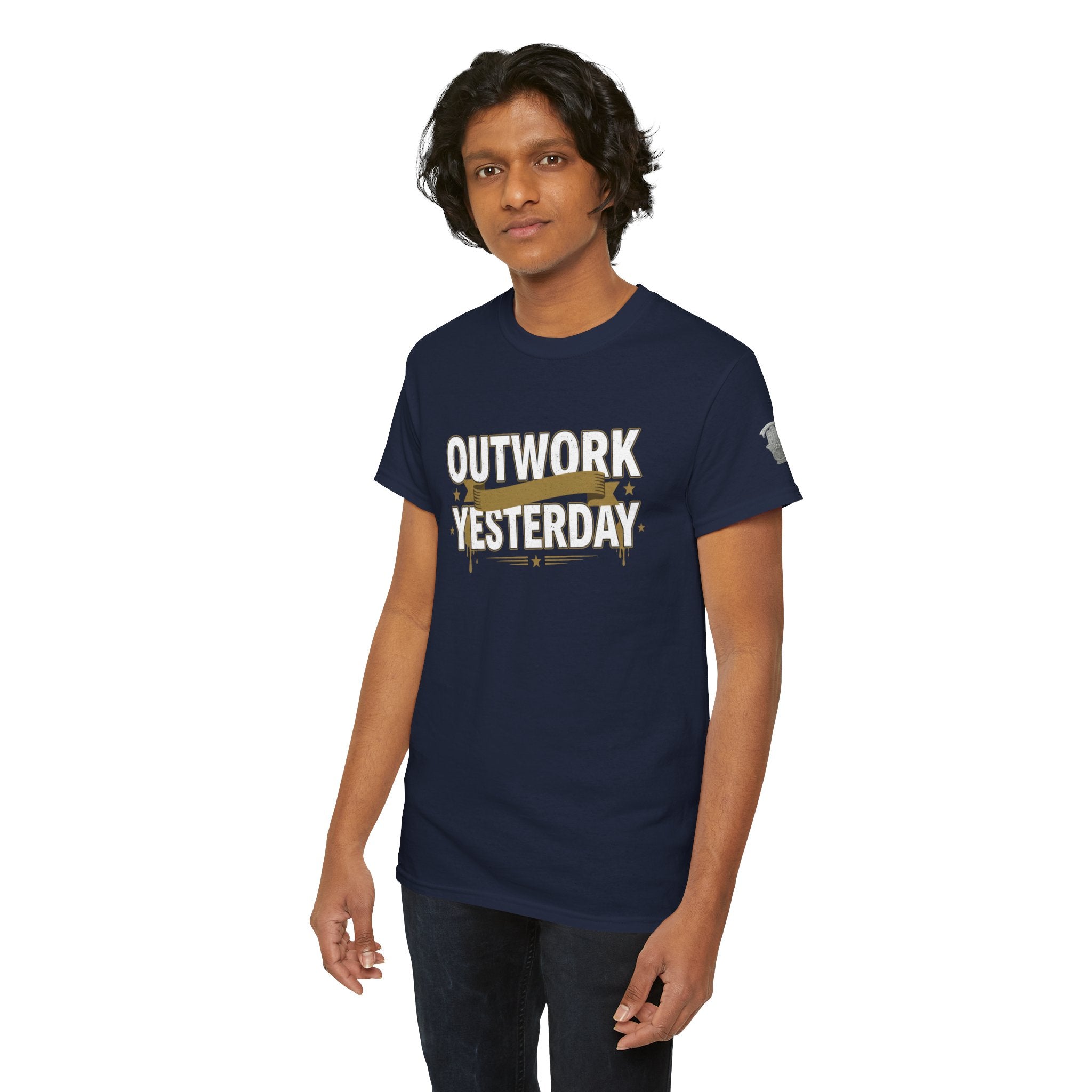 Outwork Yesterday Motivational T-Shirt