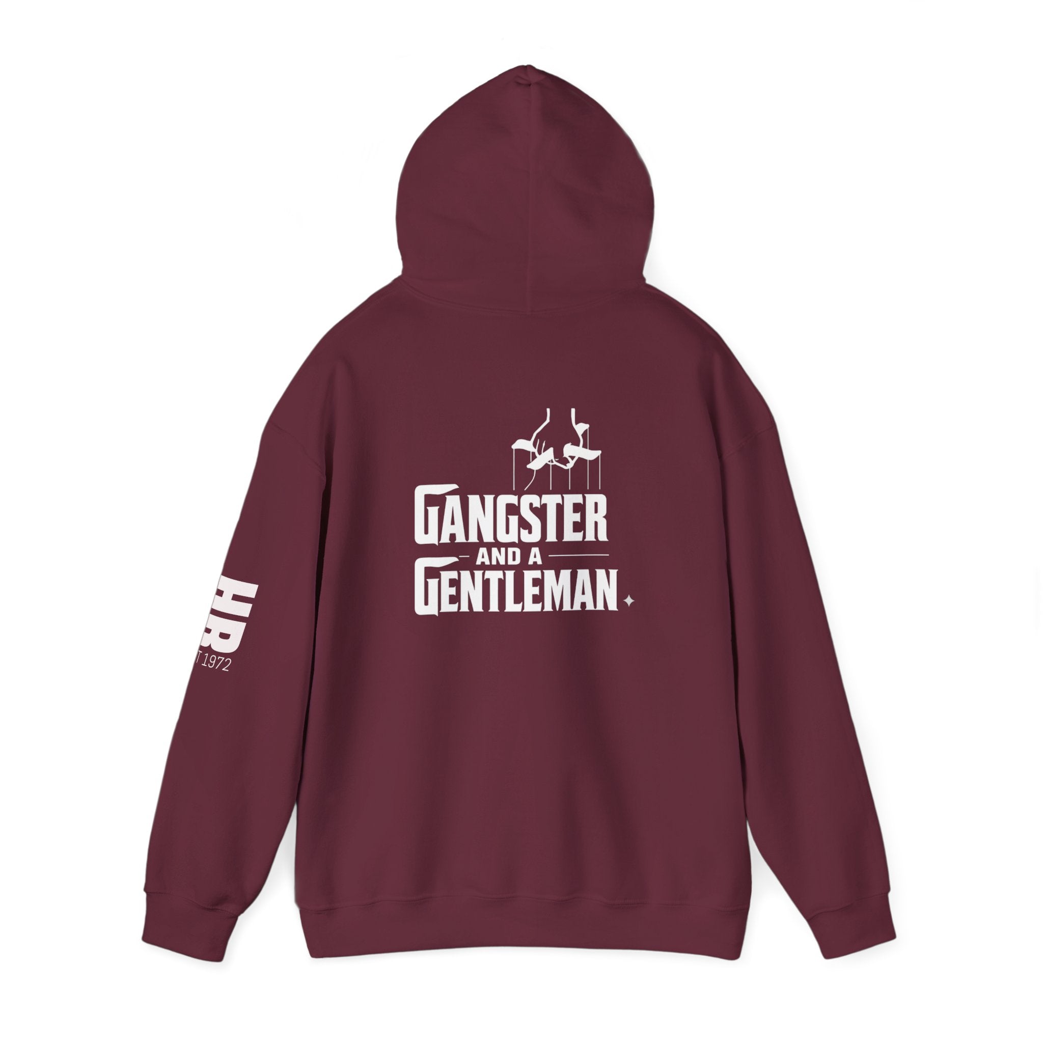 Gangster and a Gentleman Hoodie – Vintage Mafia Logo Pullover