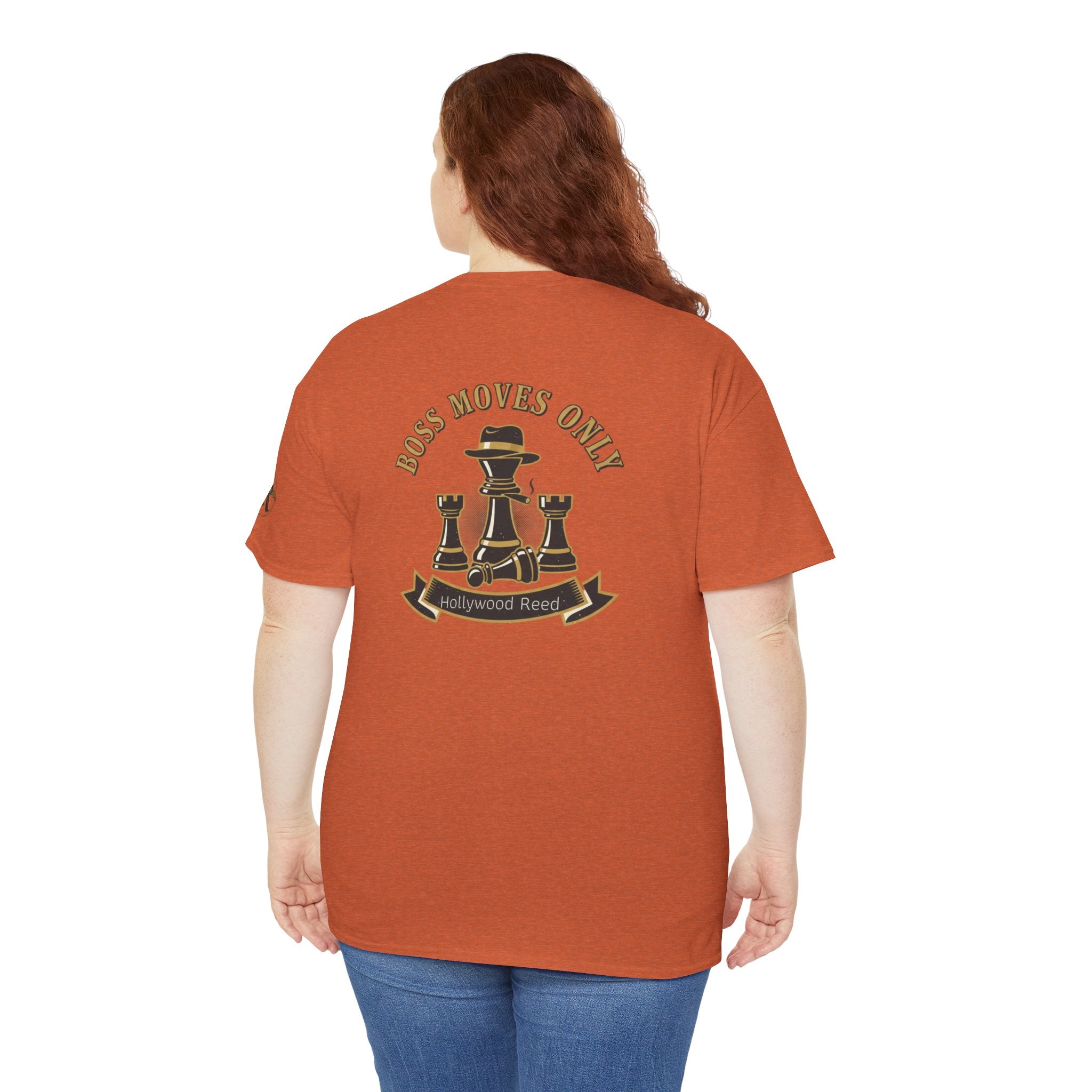 Boss Moves Only Tee — 'Boss Moves Only' Graphic Short-Sleeve T-Shirt for Players & Fans