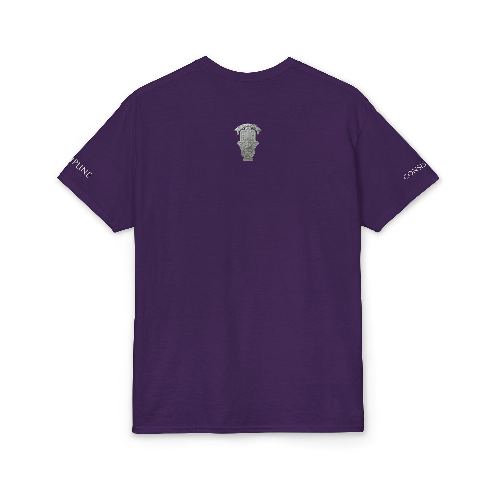 LOCK THE FUCK IN Graphic T‑Shirt — Bold Pink Logo Circle Design