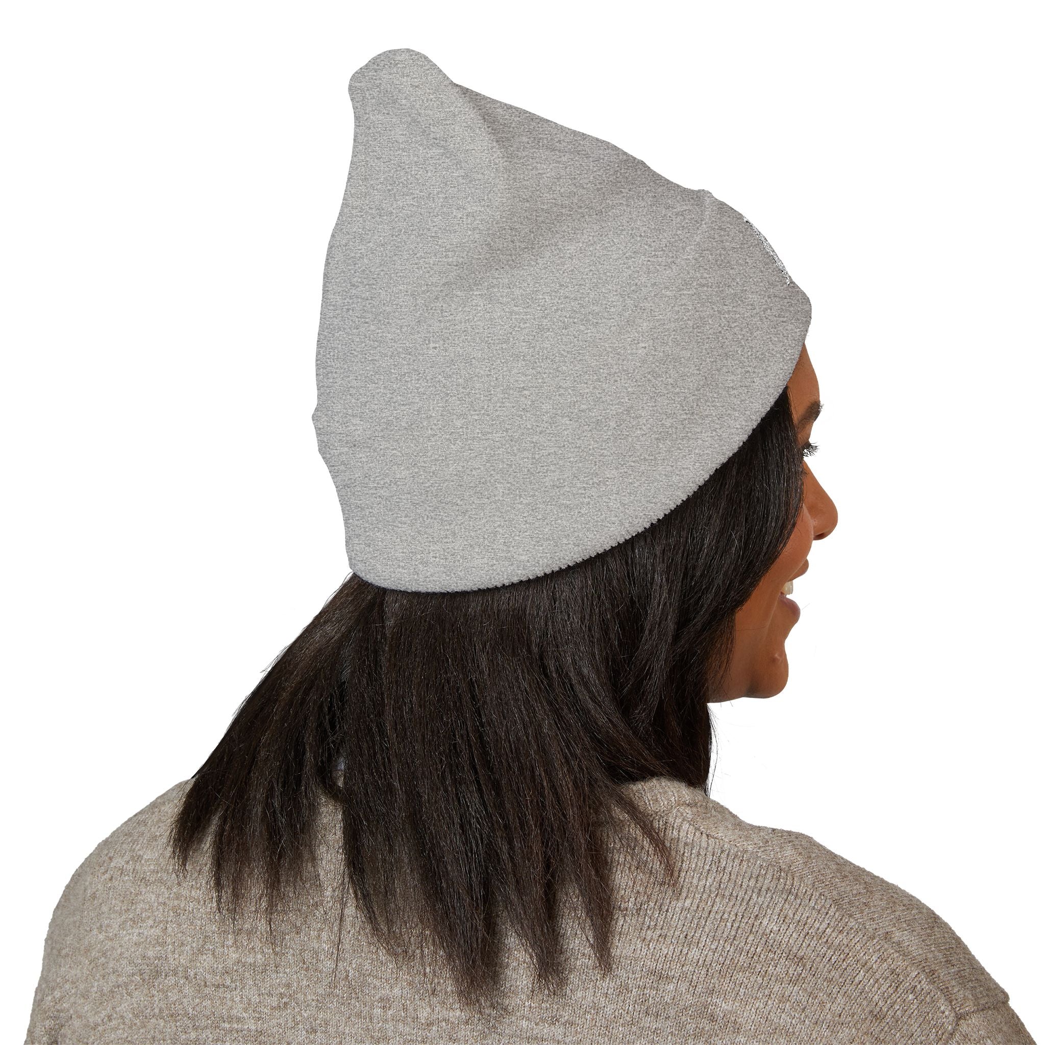 Hollywood Reed "HR" Beenie Embroidered Monogram HR Winter Hat