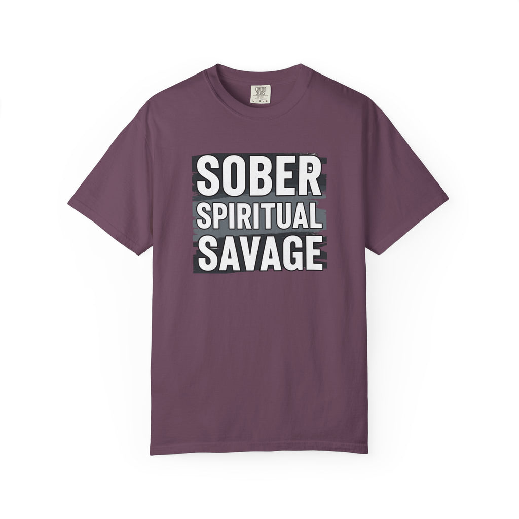 Sober Spiritual Savage T-Shirt