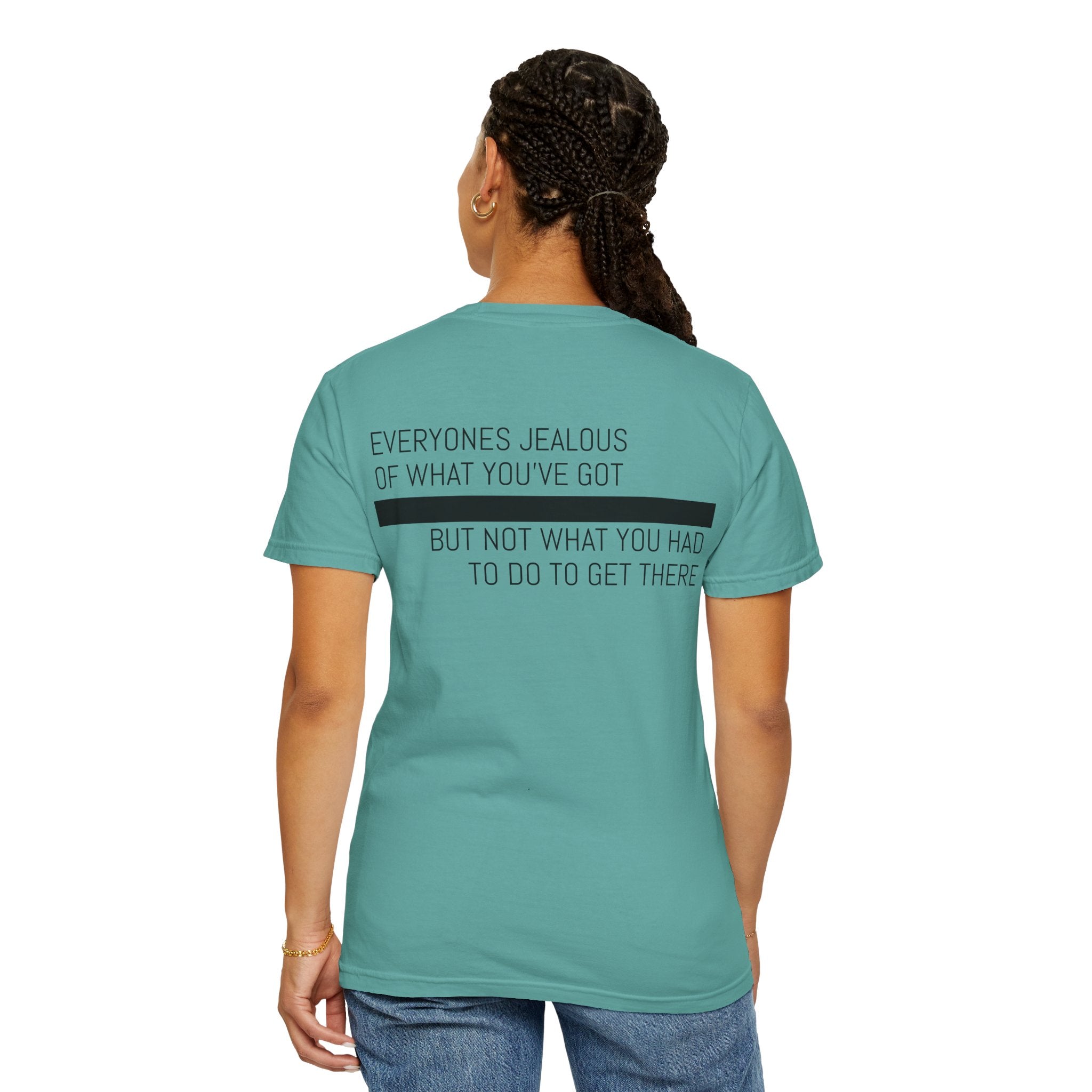 Be Humble T-Shirt — 'Be Humble Philippians 2:3' Christian Graphic Tee (Back Verse: "Everyone's jealous of what you've got…")