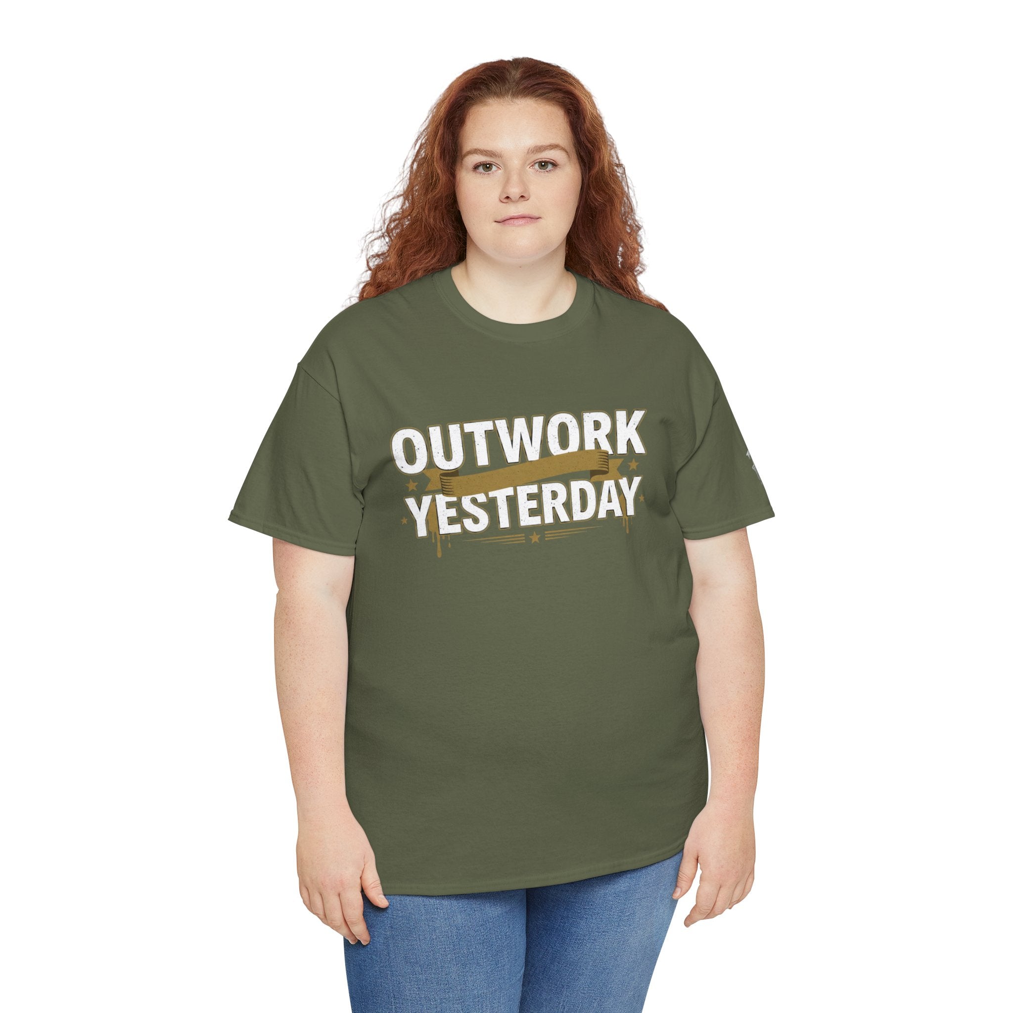 Outwork Yesterday Motivational T-Shirt