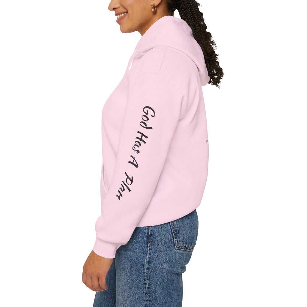 God Has a Plan Hoodie — Inspirational Faith Graphic Pullover